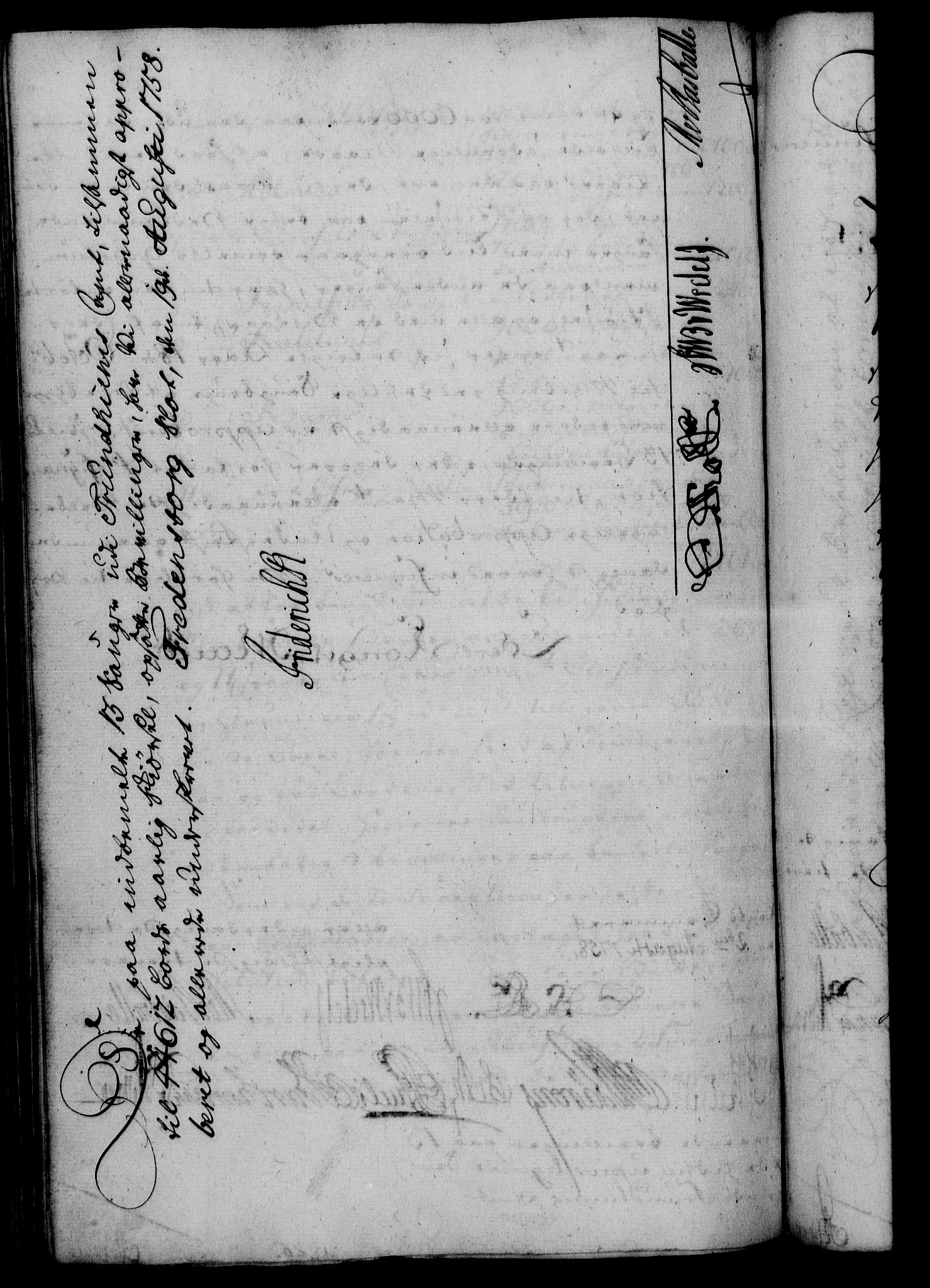 Rentekammeret, Kammerkanselliet, AV/RA-EA-3111/G/Gf/Gfa/L0040: Norsk relasjons- og resolusjonsprotokoll (merket RK 52.40), 1758, p. 572