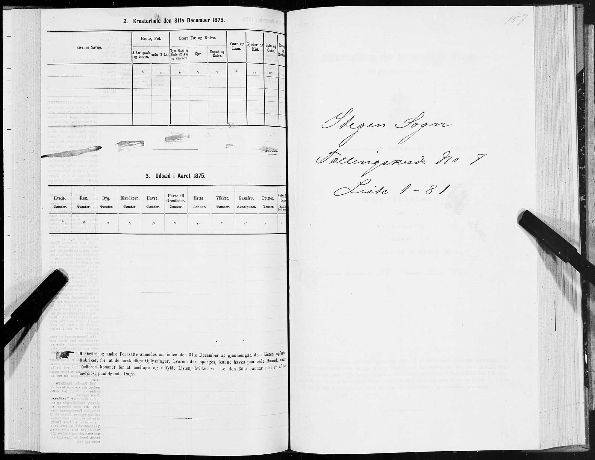 SAT, 1875 census for 1848P Steigen, 1875, p. 3157