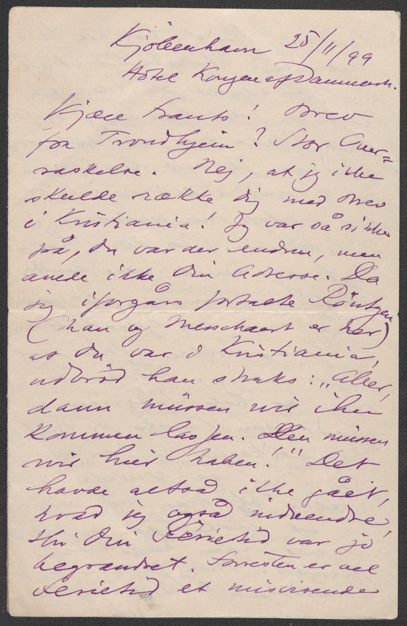 Beyer, Frants, AV/RA-PA-0132/F/L0001: Brev fra Edvard Grieg til Frantz Beyer og "En del optegnelser som kan tjene til kommentar til brevene" av Marie Beyer, 1872-1907, p. 560