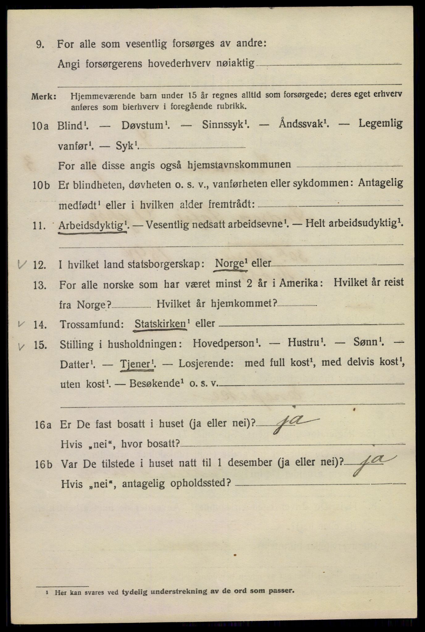 SAO, 1920 census for Kristiania, 1920, p. 322826