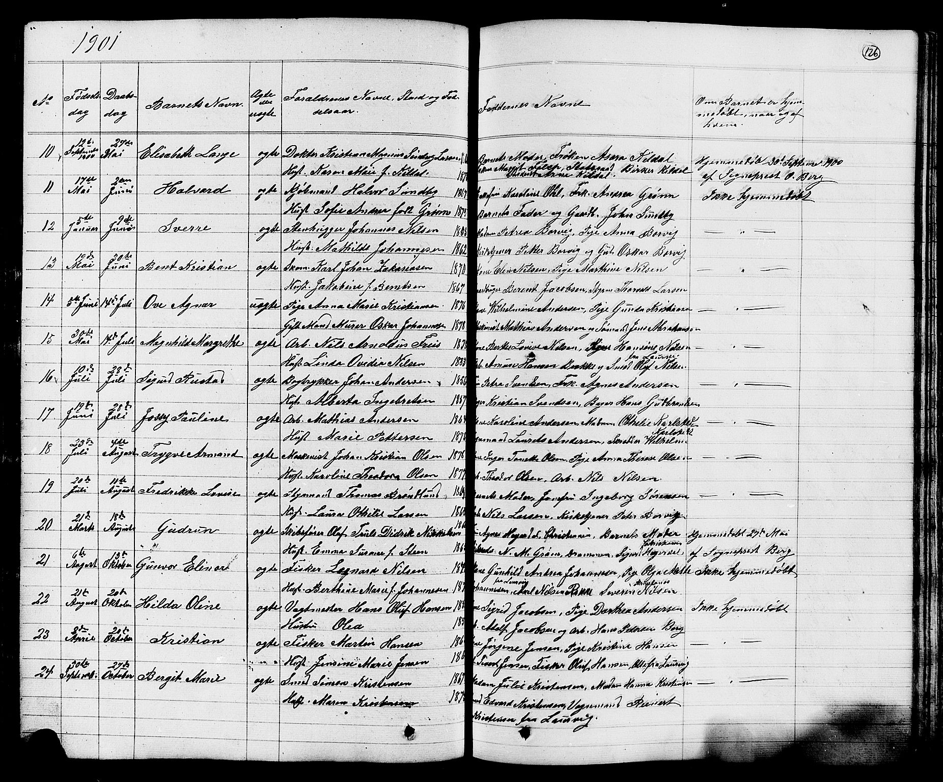 Stavern kirkebøker, AV/SAKO-A-318/G/Ga/L0002: Parish register (copy) no. 2, 1839-1909, p. 126