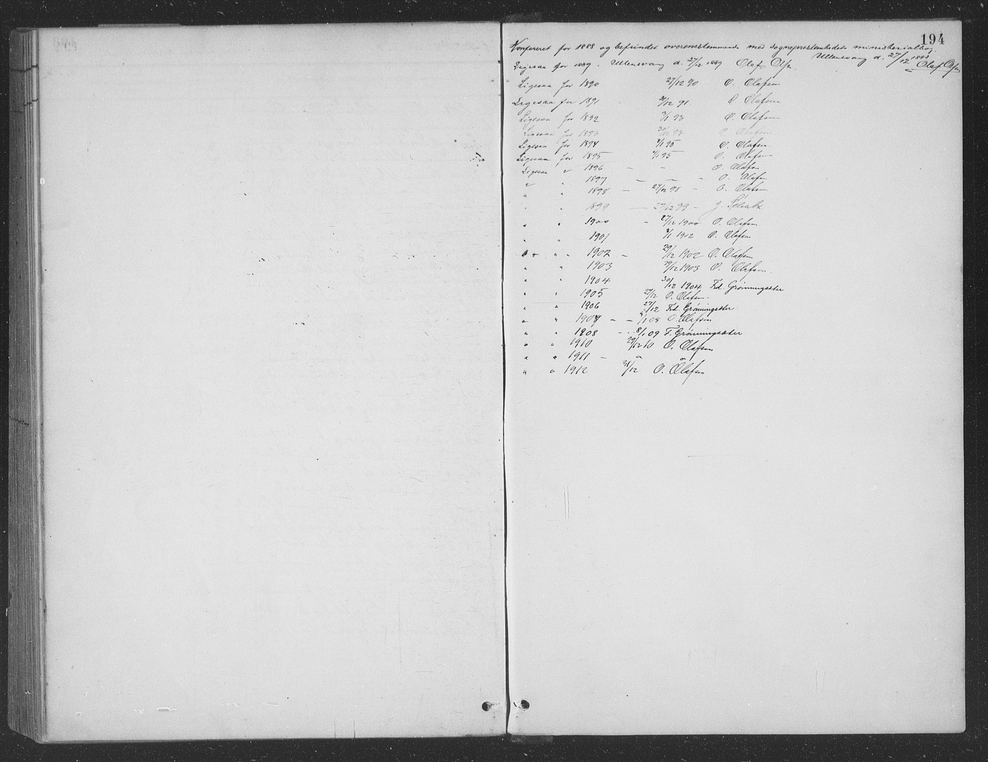 Ullensvang sokneprestembete, AV/SAB-A-78701/H/Hab: Parish register (copy) no. B 11, 1887-1939, p. 194