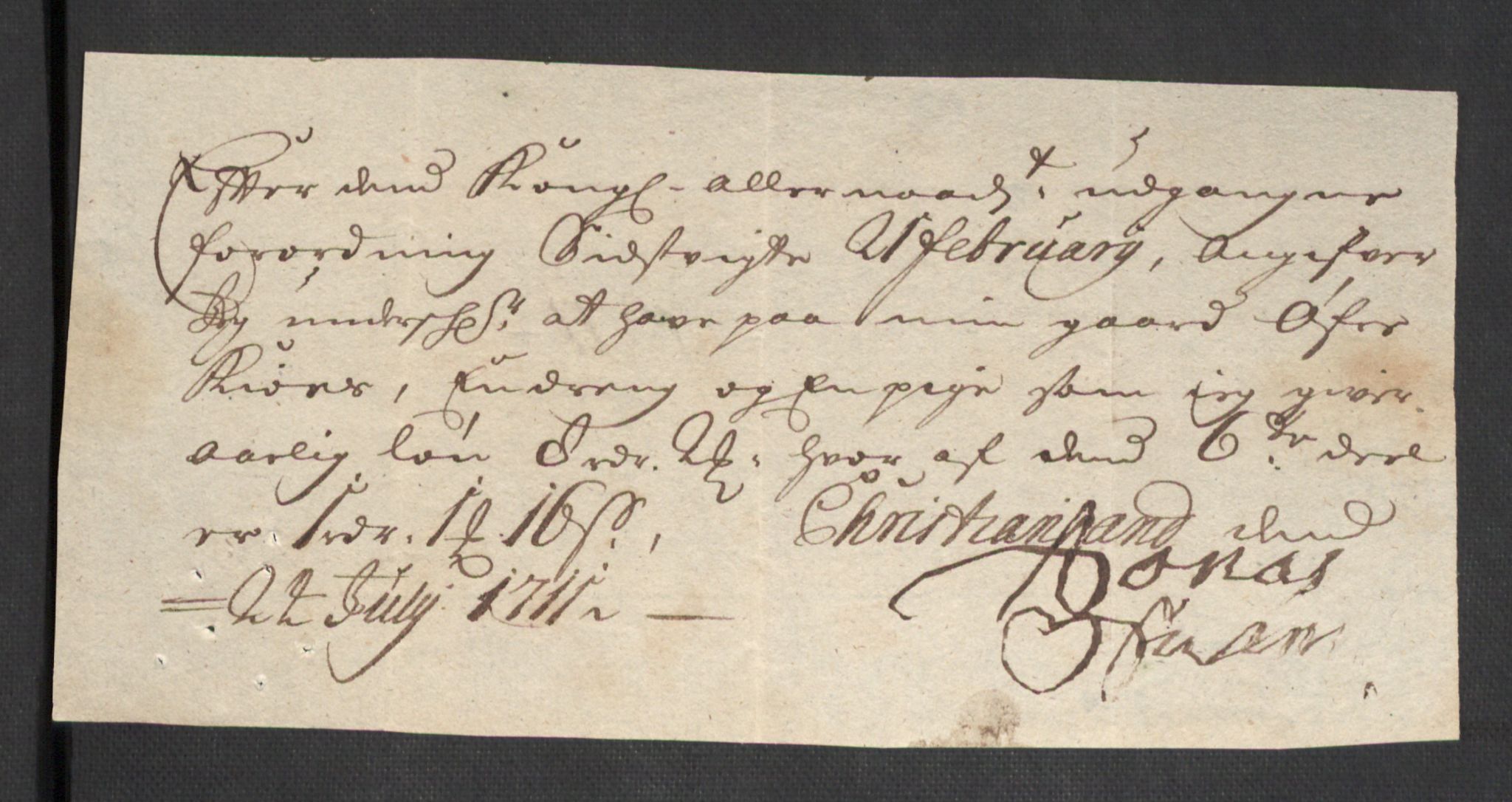 Rentekammeret inntil 1814, Reviderte regnskaper, Fogderegnskap, AV/RA-EA-4092/R43/L2554: Fogderegnskap Lista og Mandal, 1711, p. 517