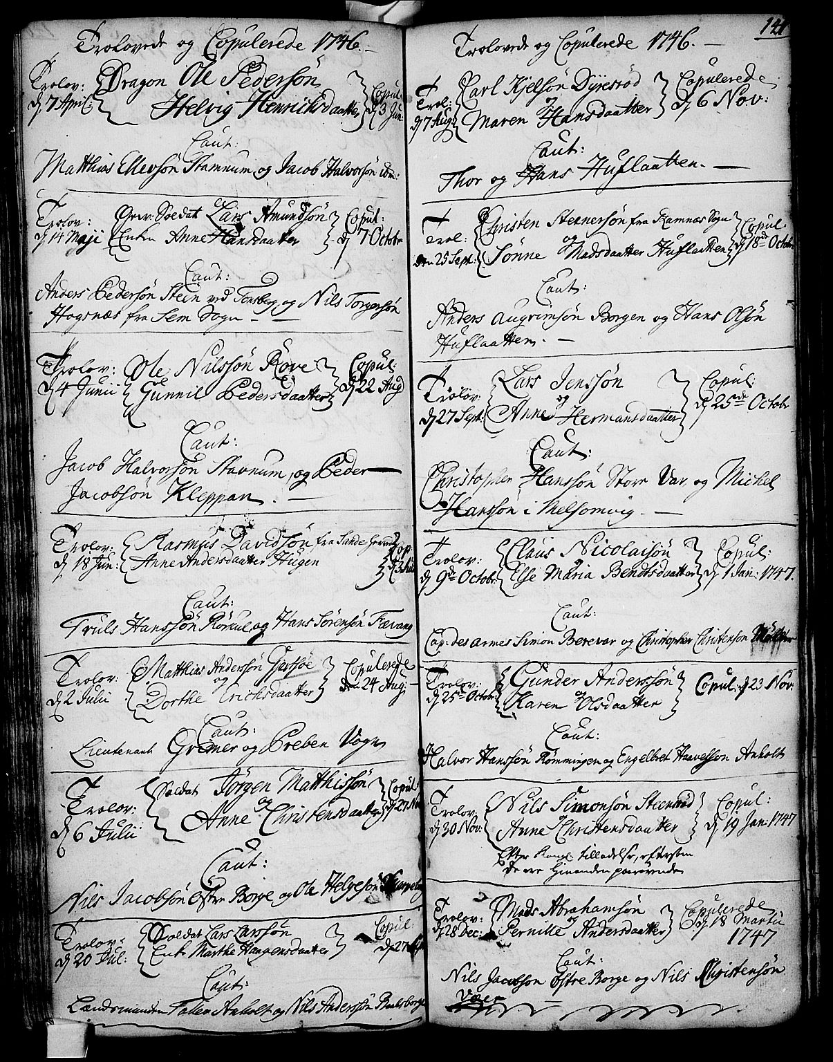 Stokke kirkebøker, AV/SAKO-A-320/F/Fa/L0002: Parish register (official) no. I 2, 1732-1770, p. 141