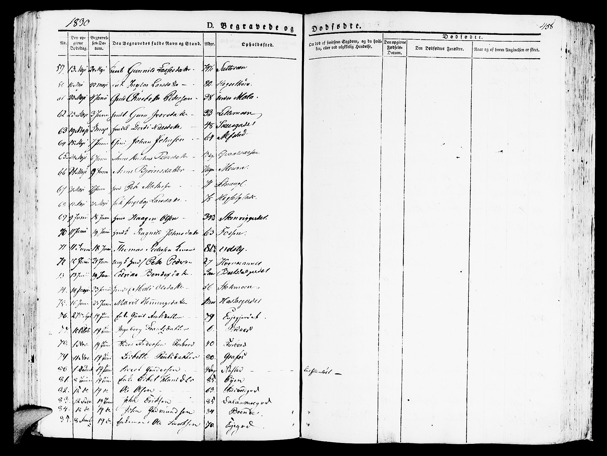 Ministerialprotokoller, klokkerbøker og fødselsregistre - Nord-Trøndelag, AV/SAT-A-1458/709/L0070: Parish register (official) no. 709A10, 1820-1832, p. 458