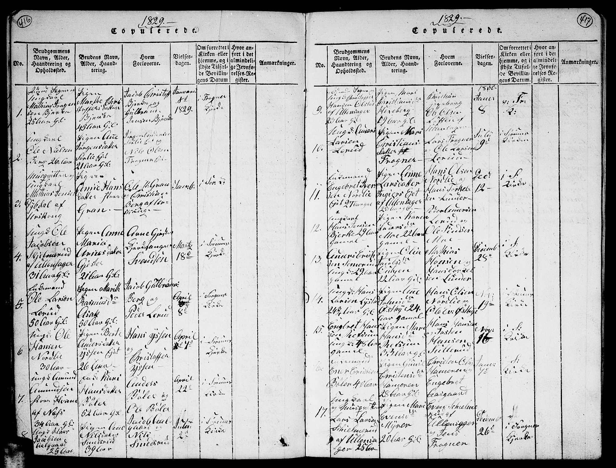 Sørum prestekontor Kirkebøker, SAO/A-10303/G/Ga/L0001: Parish register (copy) no. I 1, 1814-1829, p. 416-417