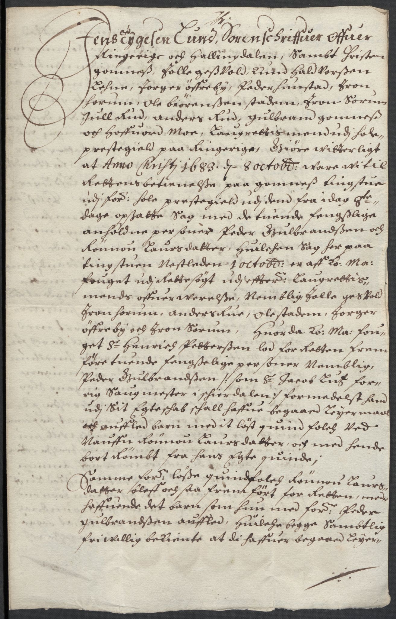 Rentekammeret inntil 1814, Reviderte regnskaper, Fogderegnskap, AV/RA-EA-4092/R21/L1446: Fogderegnskap Ringerike og Hallingdal, 1683-1686, p. 150