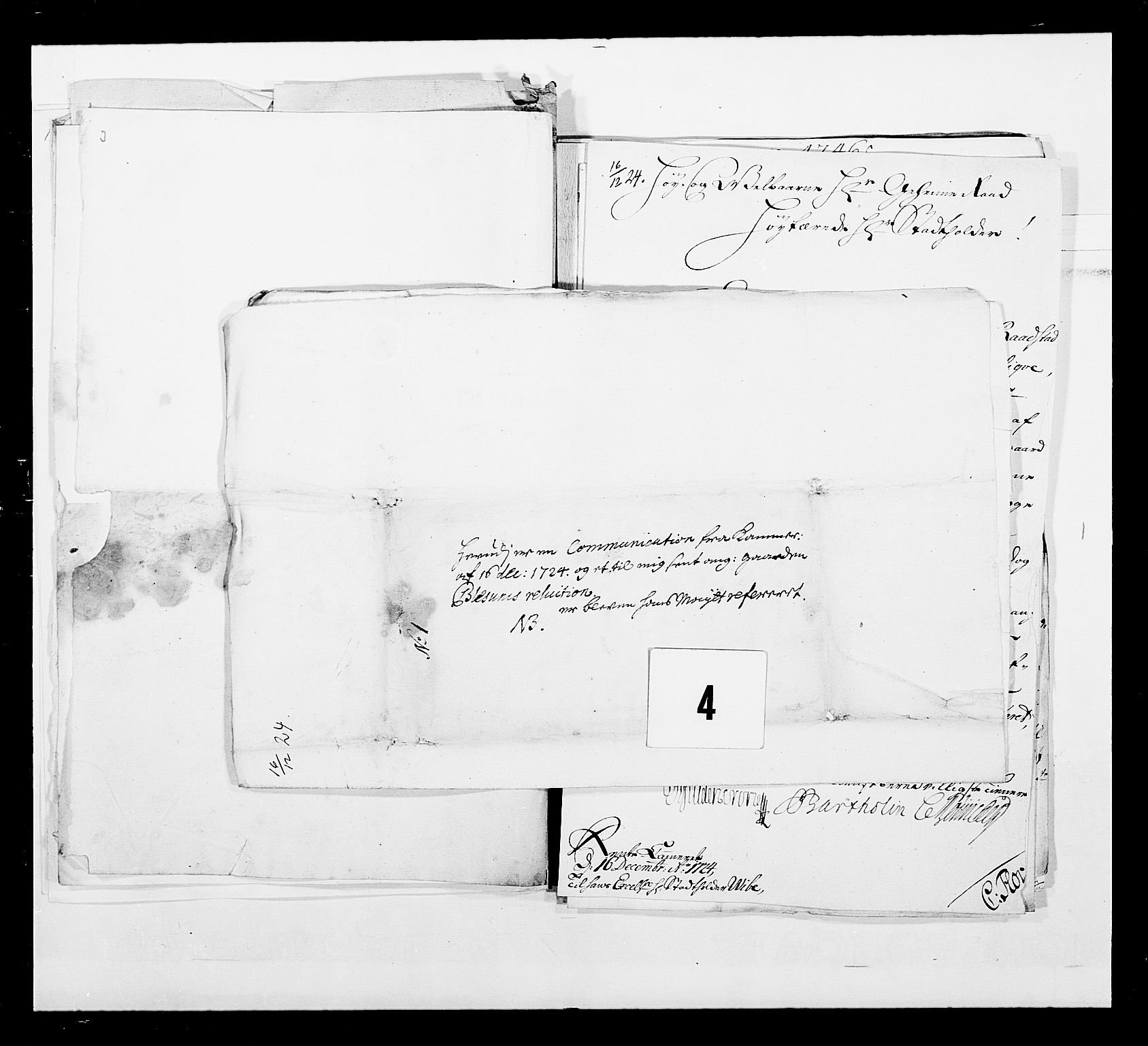 Stattholderembetet 1572-1771, AV/RA-EA-2870/Ek/L0043/0001: Jordebøker o.a. 1720-1728 vedkommende krongodset: / Dokumenter om reluisjonsgodset m.m., 1724-1728, p. 5