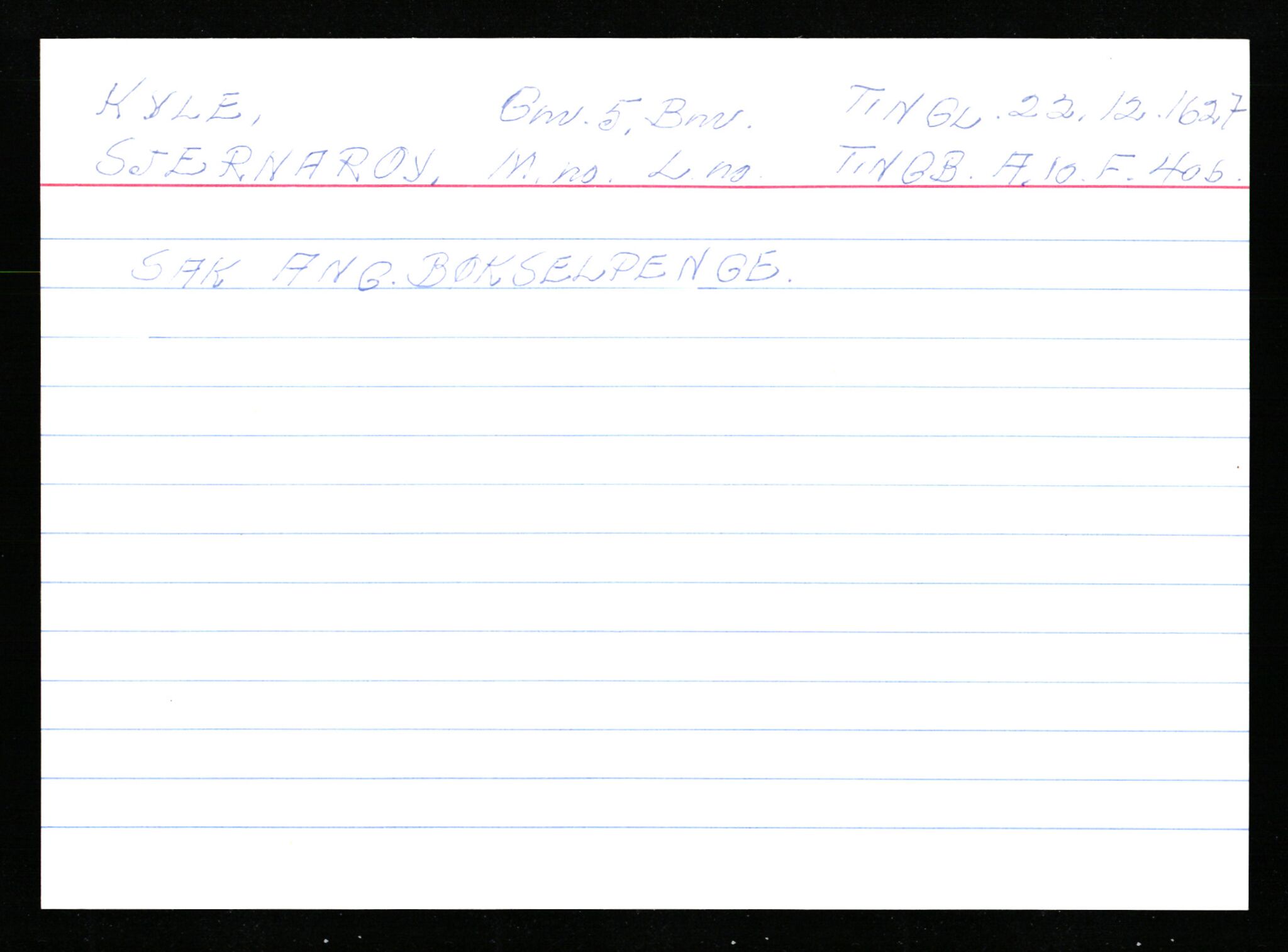 Statsarkivet i Stavanger, AV/SAST-A-101971/03/Y/Ym/L0033: Åstedskort sortert etter gårdsnavn: Kvelland - Lagestranden, 1600-1950, p. 374