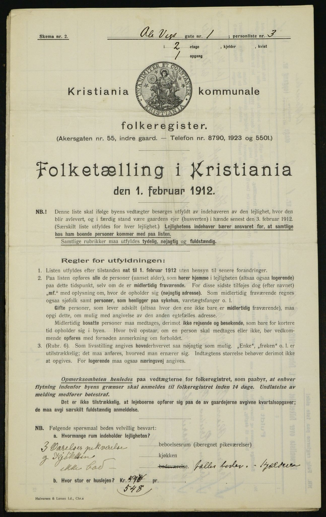 OBA, Municipal Census 1912 for Kristiania, 1912, p. 76028