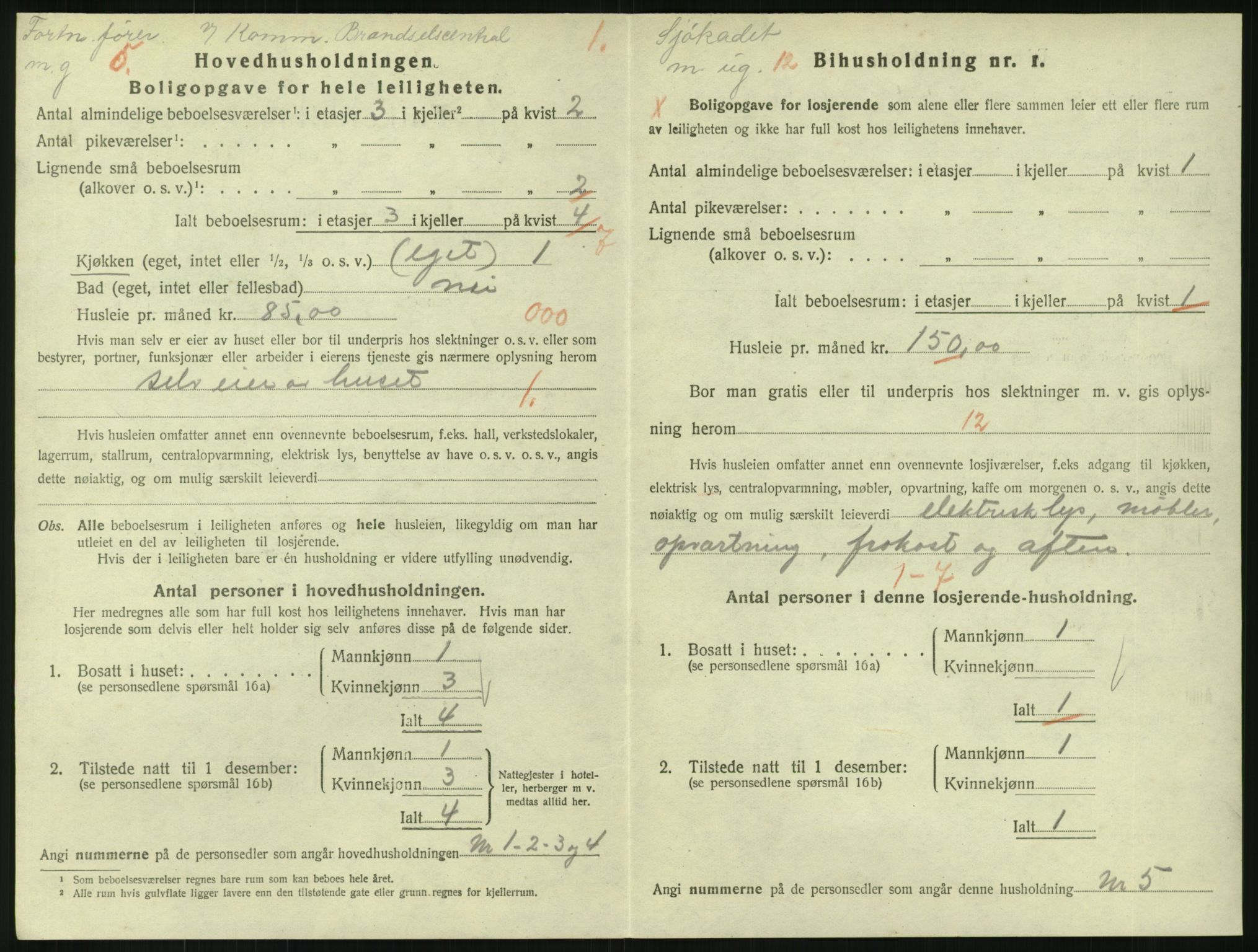 SAKO, 1920 census for Horten, 1920, p. 3508