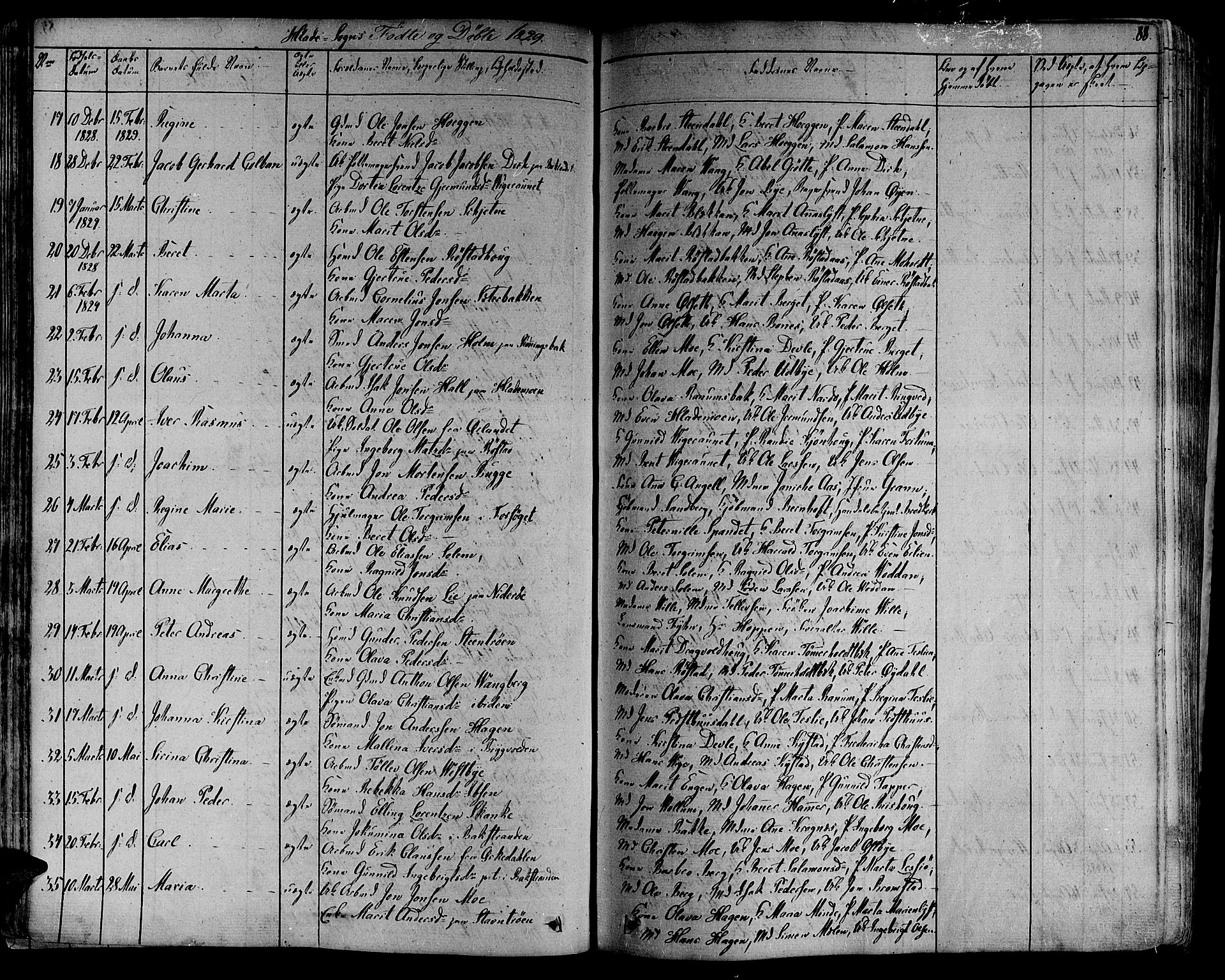 Ministerialprotokoller, klokkerbøker og fødselsregistre - Sør-Trøndelag, SAT/A-1456/606/L0286: Parish register (official) no. 606A04 /1, 1823-1840, p. 88