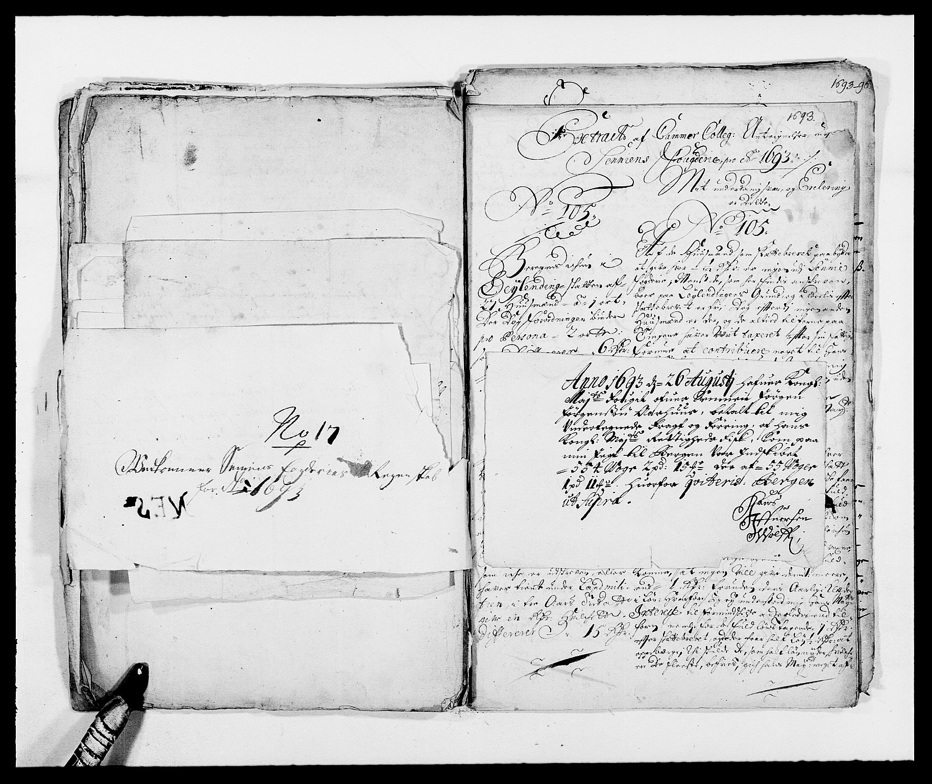 Rentekammeret inntil 1814, Reviderte regnskaper, Fogderegnskap, RA/EA-4092/R68/L4752: Fogderegnskap Senja og Troms, 1691-1693, p. 436