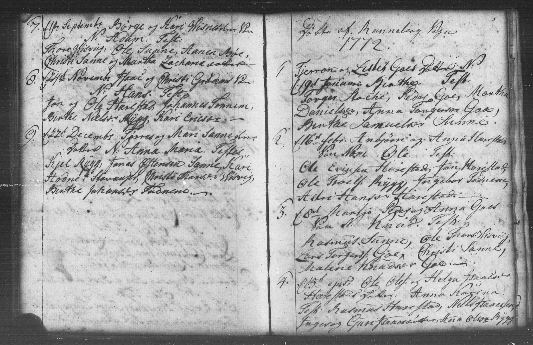 Domkirken sokneprestkontor, AV/SAST-A-101812/001/30/30BB/L0005: Parish register (copy) no. B 5 /2, 1760-1781