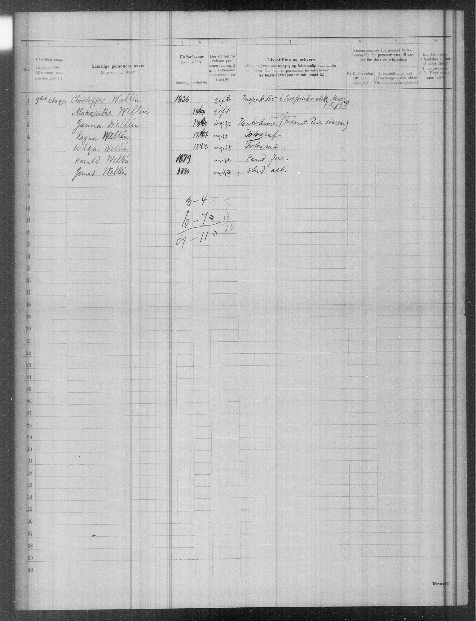 OBA, Municipal Census 1902 for Kristiania, 1902, p. 19657