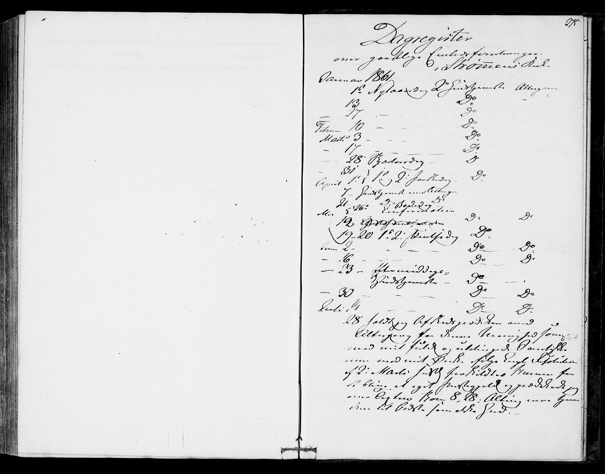 Strømm kirkebøker, AV/SAKO-A-322/F/Fa/L0001: Parish register (official) no. I 1, 1861-1869, p. 275