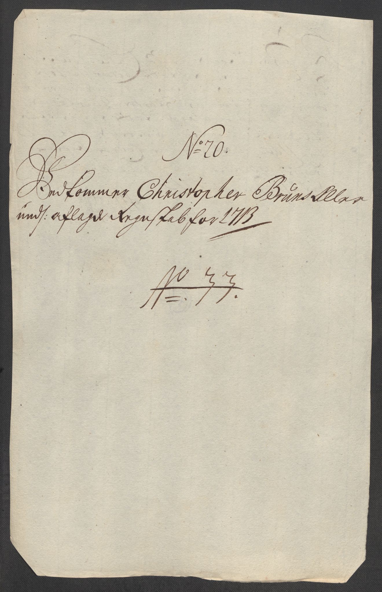 Rentekammeret inntil 1814, Reviderte regnskaper, Fogderegnskap, RA/EA-4092/R17/L1182: Fogderegnskap Gudbrandsdal, 1713, p. 467