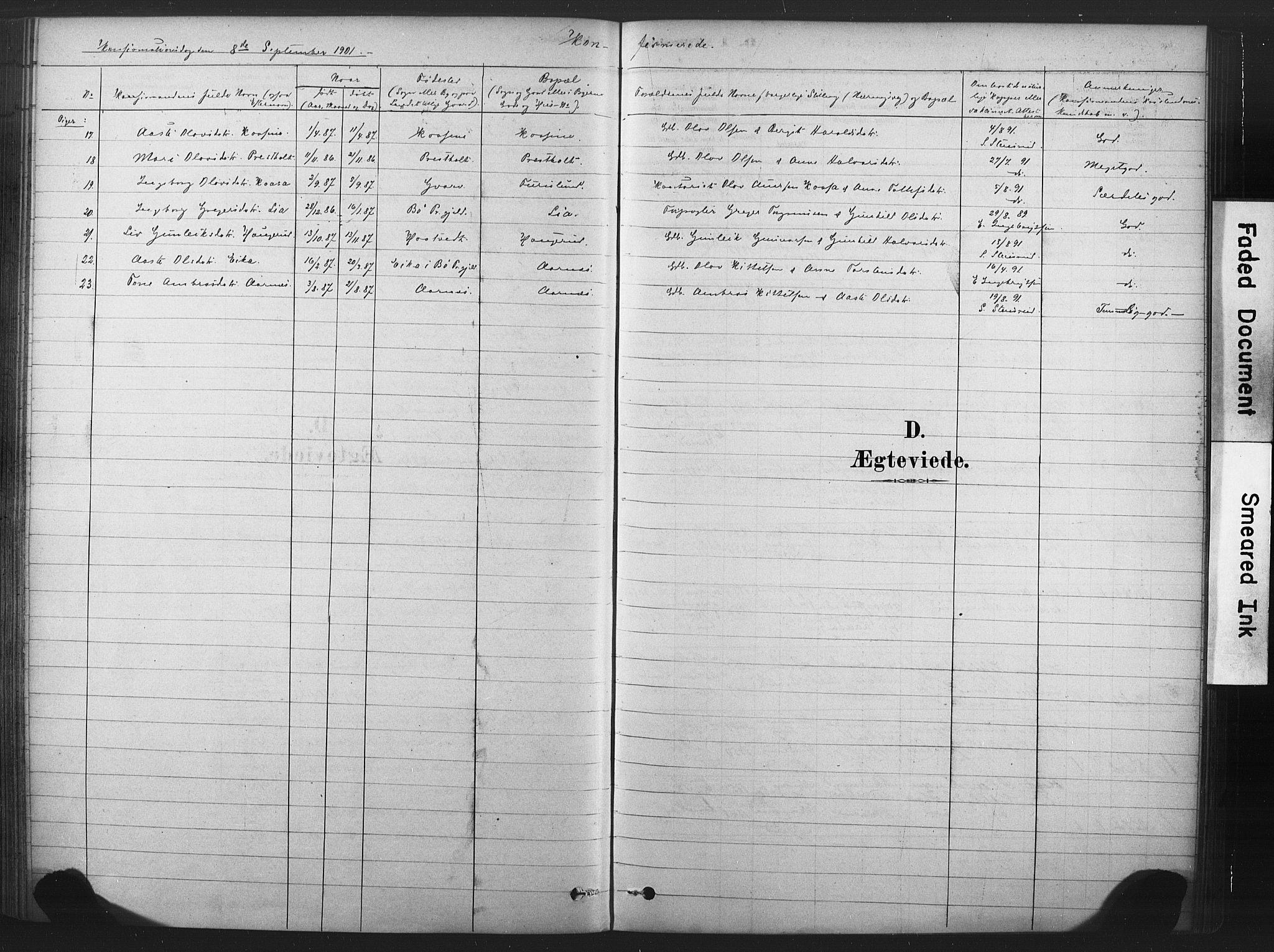 Sauherad kirkebøker, AV/SAKO-A-298/F/Fb/L0002: Parish register (official) no. II 2, 1878-1901