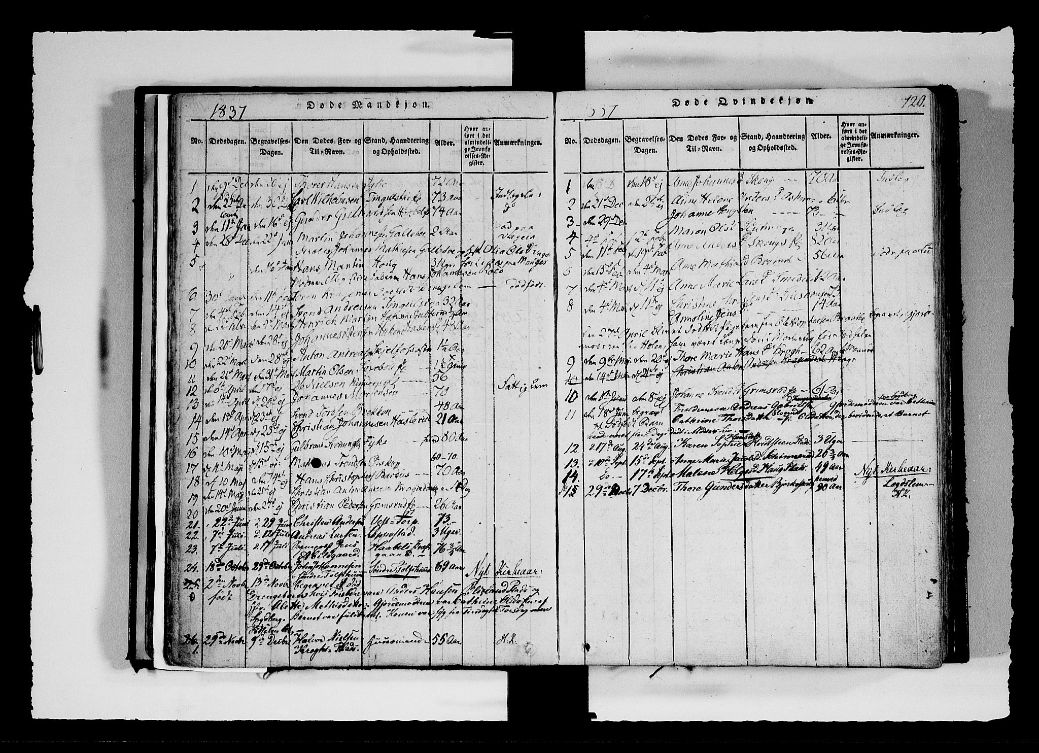 Hobøl prestekontor Kirkebøker, AV/SAO-A-2002/F/Fa/L0002: Parish register (official) no. I 2, 1814-1841, p. 120