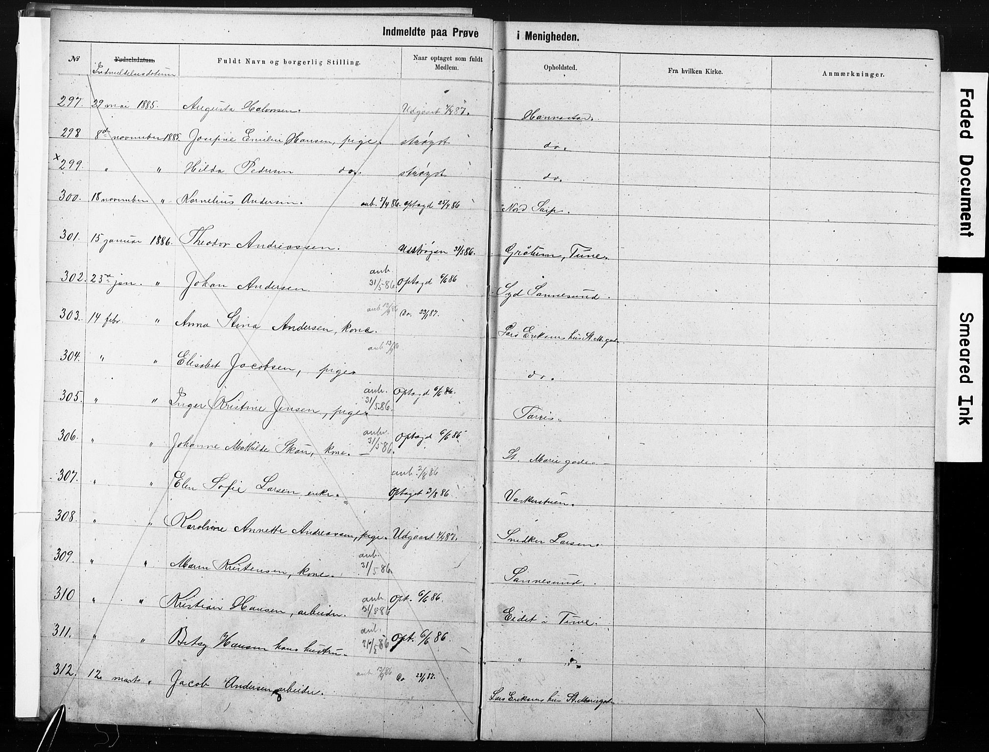 Sarpsborg metodistkirke, AV/SAO-PAO-0233/A/L0003: Dissenter register no. 3, 1856-1893