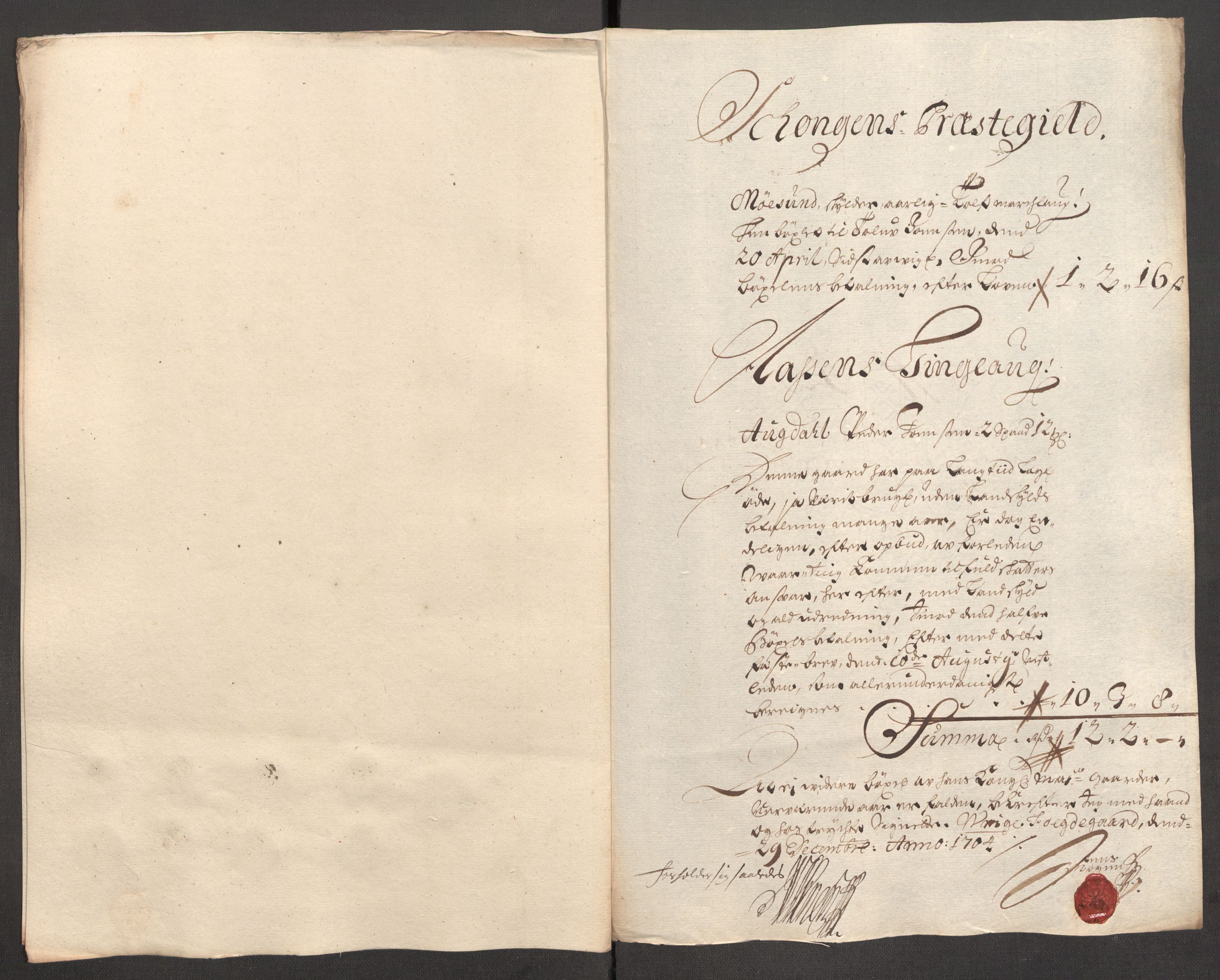 Rentekammeret inntil 1814, Reviderte regnskaper, Fogderegnskap, RA/EA-4092/R62/L4195: Fogderegnskap Stjørdal og Verdal, 1704, p. 123