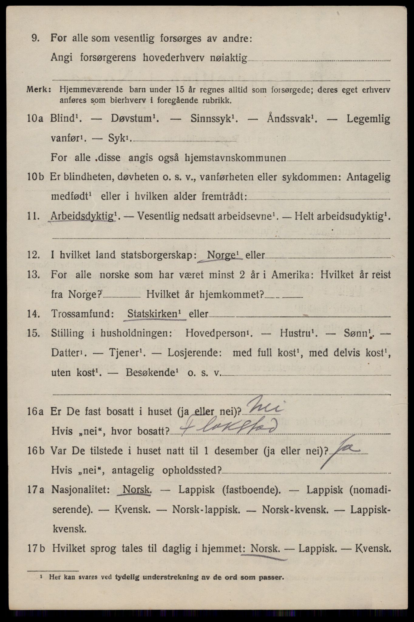 SAT, 1920 census for Hol, 1920, p. 3878