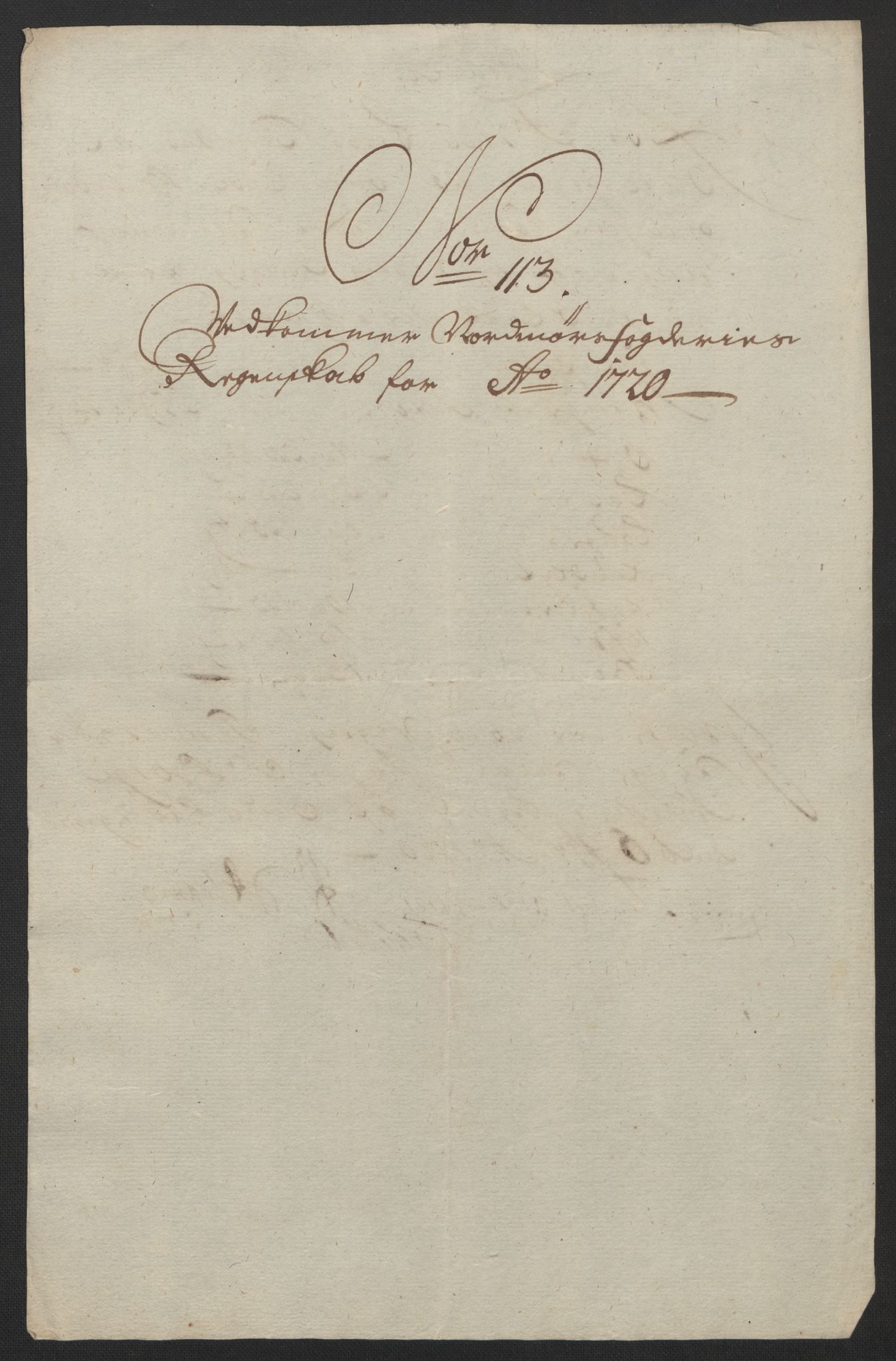 Rentekammeret inntil 1814, Reviderte regnskaper, Fogderegnskap, AV/RA-EA-4092/R56/L3753: Fogderegnskap Nordmøre, 1720, p. 400