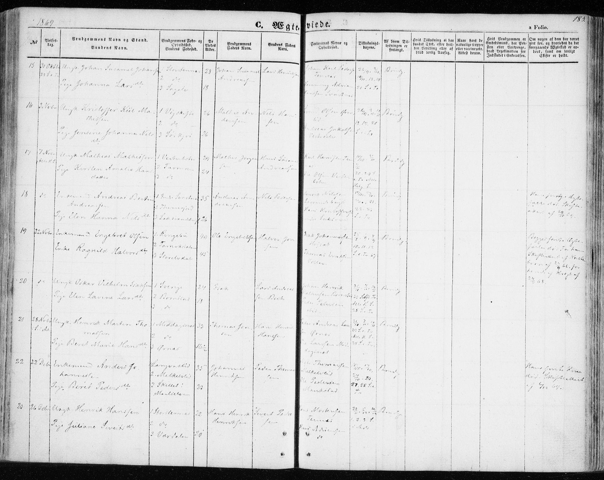 Balsfjord sokneprestembete, SATØ/S-1303/G/Ga/L0003kirke: Parish register (official) no. 3, 1856-1870, p. 183