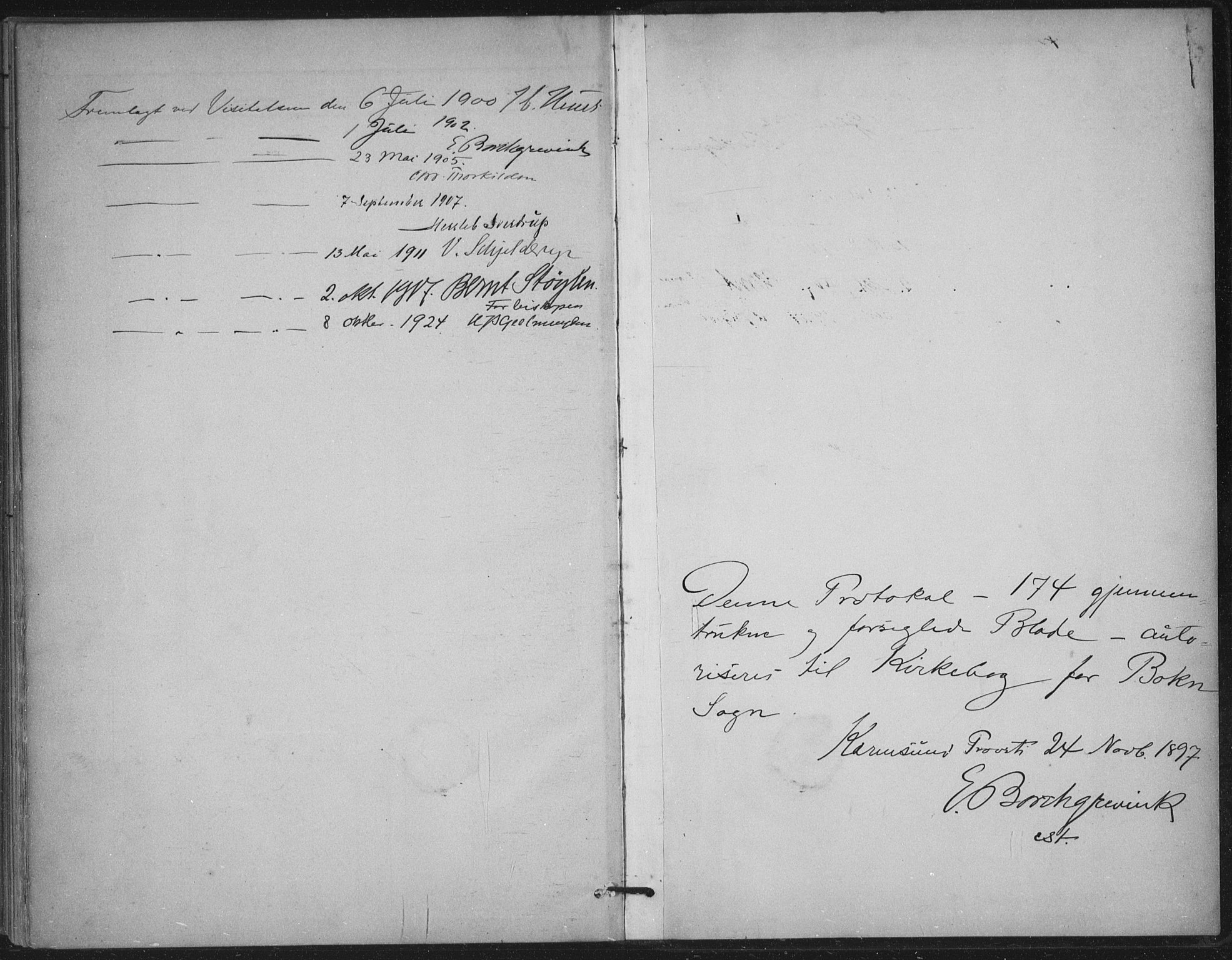 Tysvær sokneprestkontor, SAST/A -101864/H/Ha/Haa/L0009: Parish register (official) no. A 9, 1898-1925