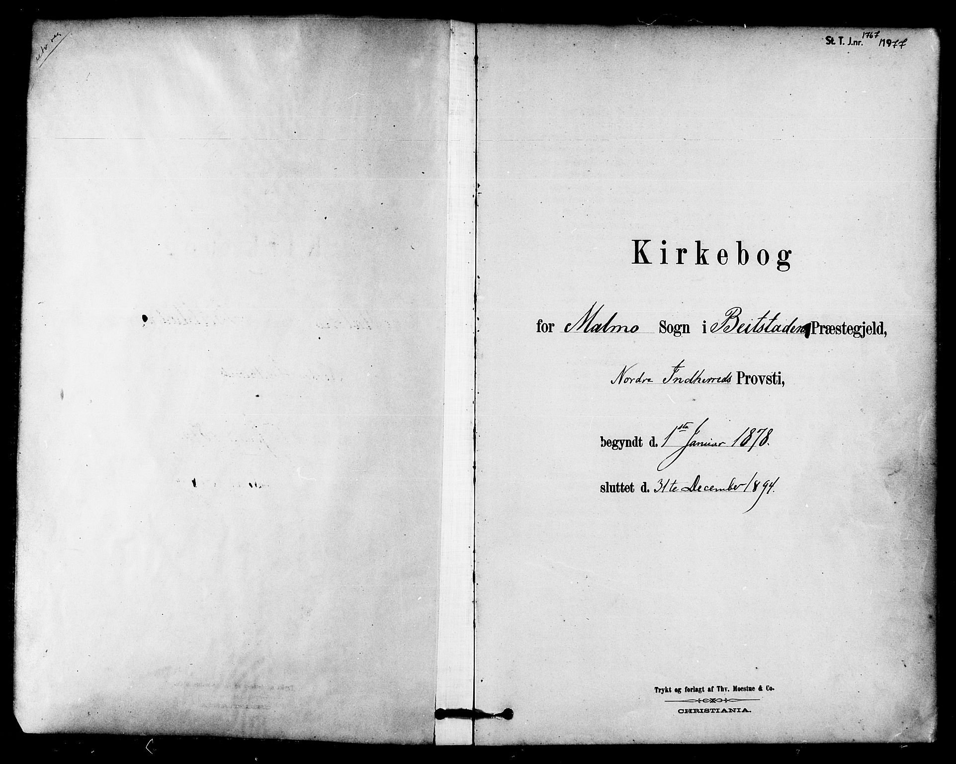 Ministerialprotokoller, klokkerbøker og fødselsregistre - Nord-Trøndelag, SAT/A-1458/745/L0429: Parish register (official) no. 745A01, 1878-1894