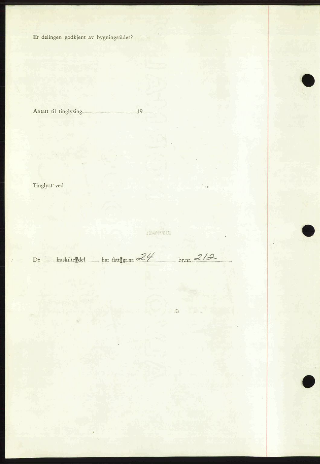 Romsdal sorenskriveri, AV/SAT-A-4149/1/2/2C: Mortgage book no. A22, 1947-1947, Diary no: : 985/1947