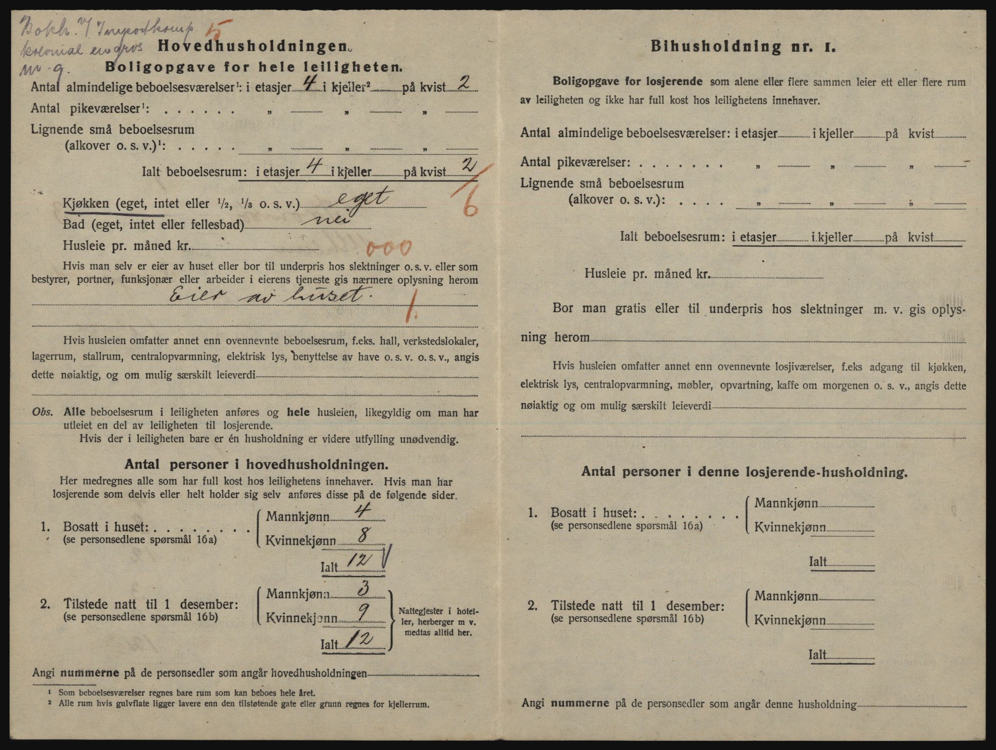 SATØ, 1920 census for Tromsø, 1920, p. 3272