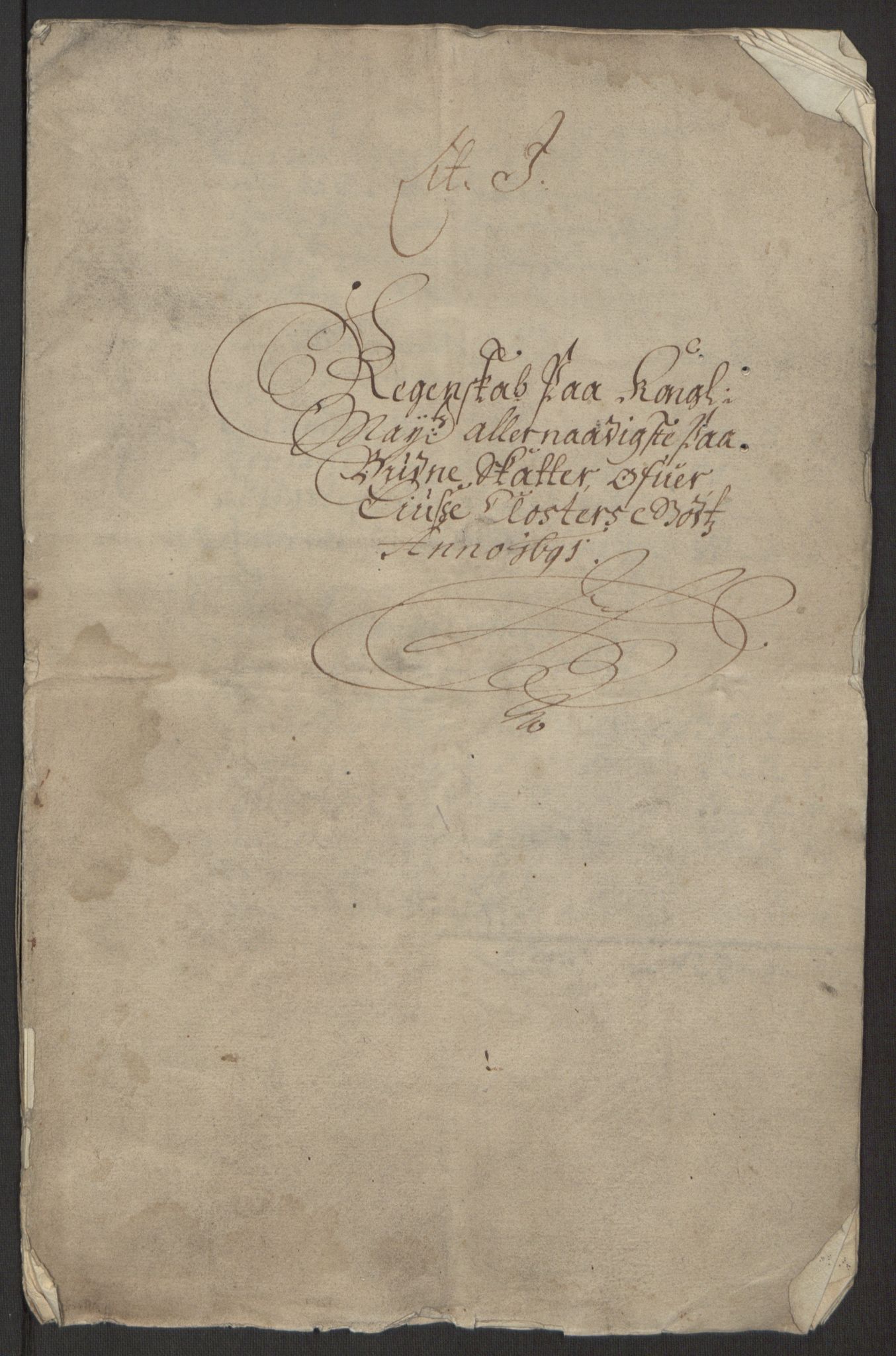 Rentekammeret inntil 1814, Reviderte regnskaper, Fogderegnskap, RA/EA-4092/R50/L3159: Fogderegnskap Lyse kloster, 1691-1709, p. 4