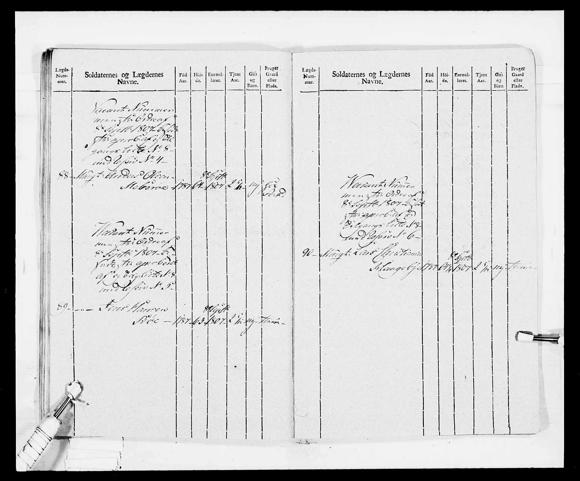 Generalitets- og kommissariatskollegiet, Det kongelige norske kommissariatskollegium, AV/RA-EA-5420/E/Eh/L0030b: Sønnafjelske gevorbne infanteriregiment, 1810, p. 189