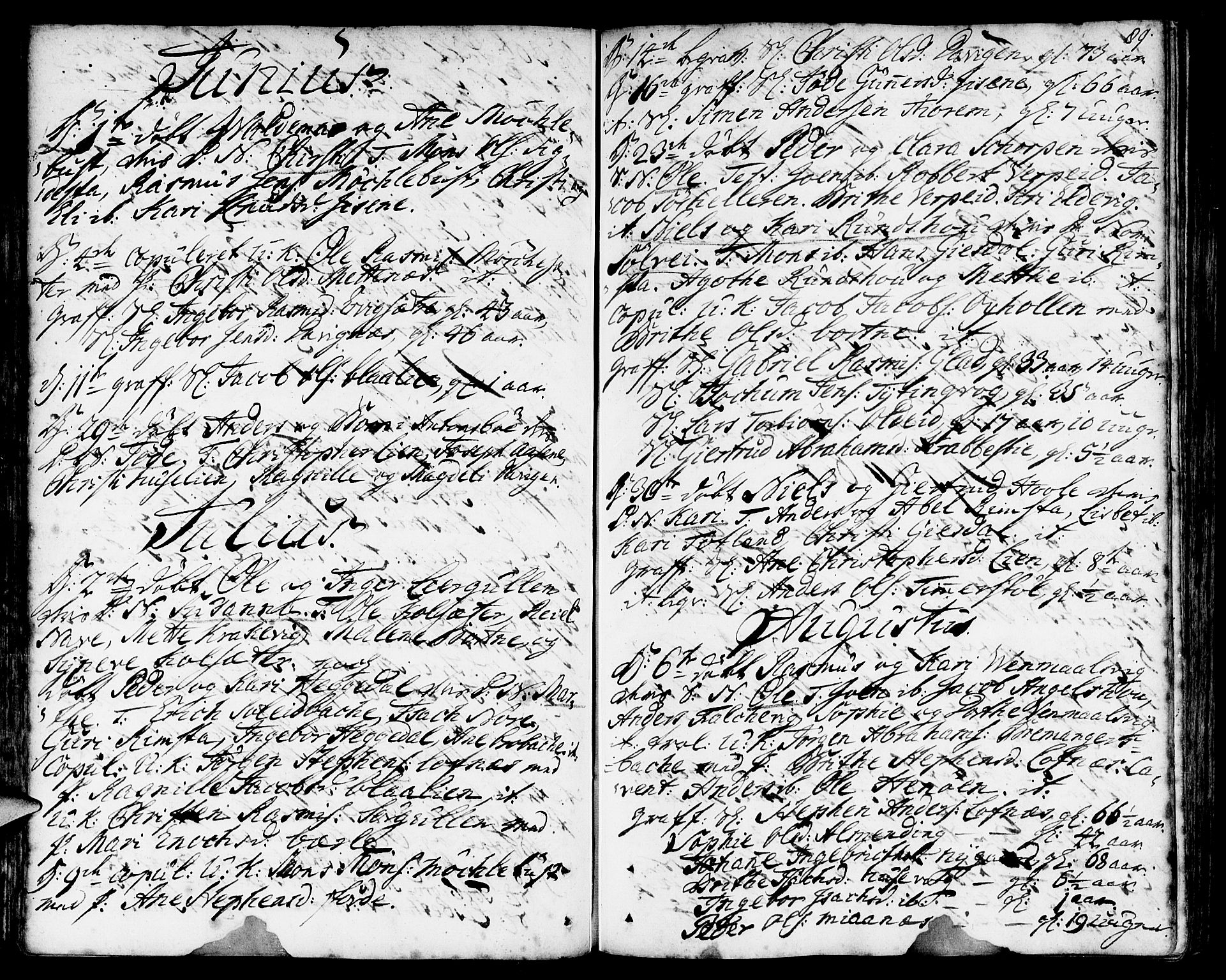 Davik sokneprestembete, AV/SAB-A-79701/H/Haa/Haaa/L0002: Parish register (official) no. A 2, 1742-1816, p. 89