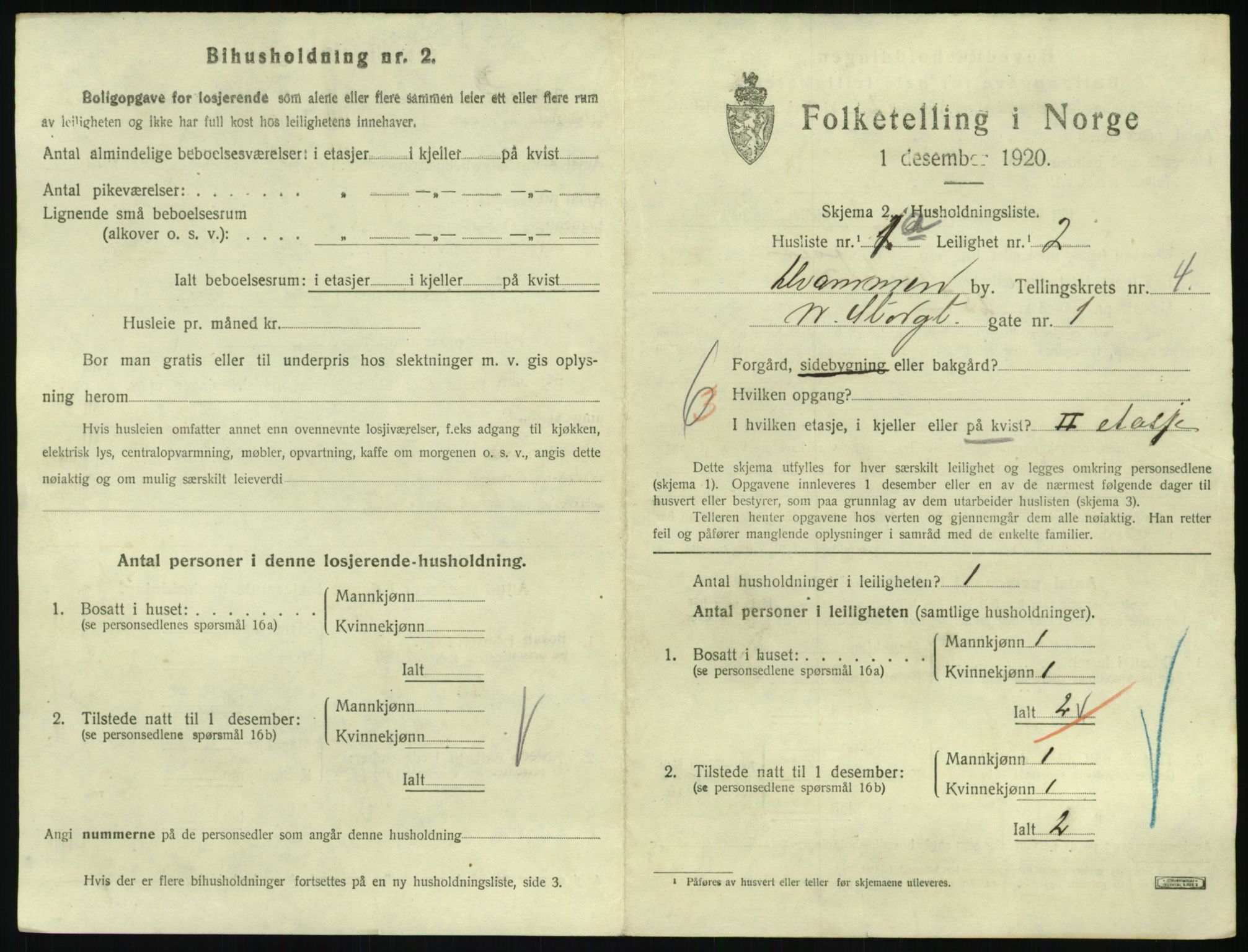 SAKO, 1920 census for Drammen, 1920, p. 9041