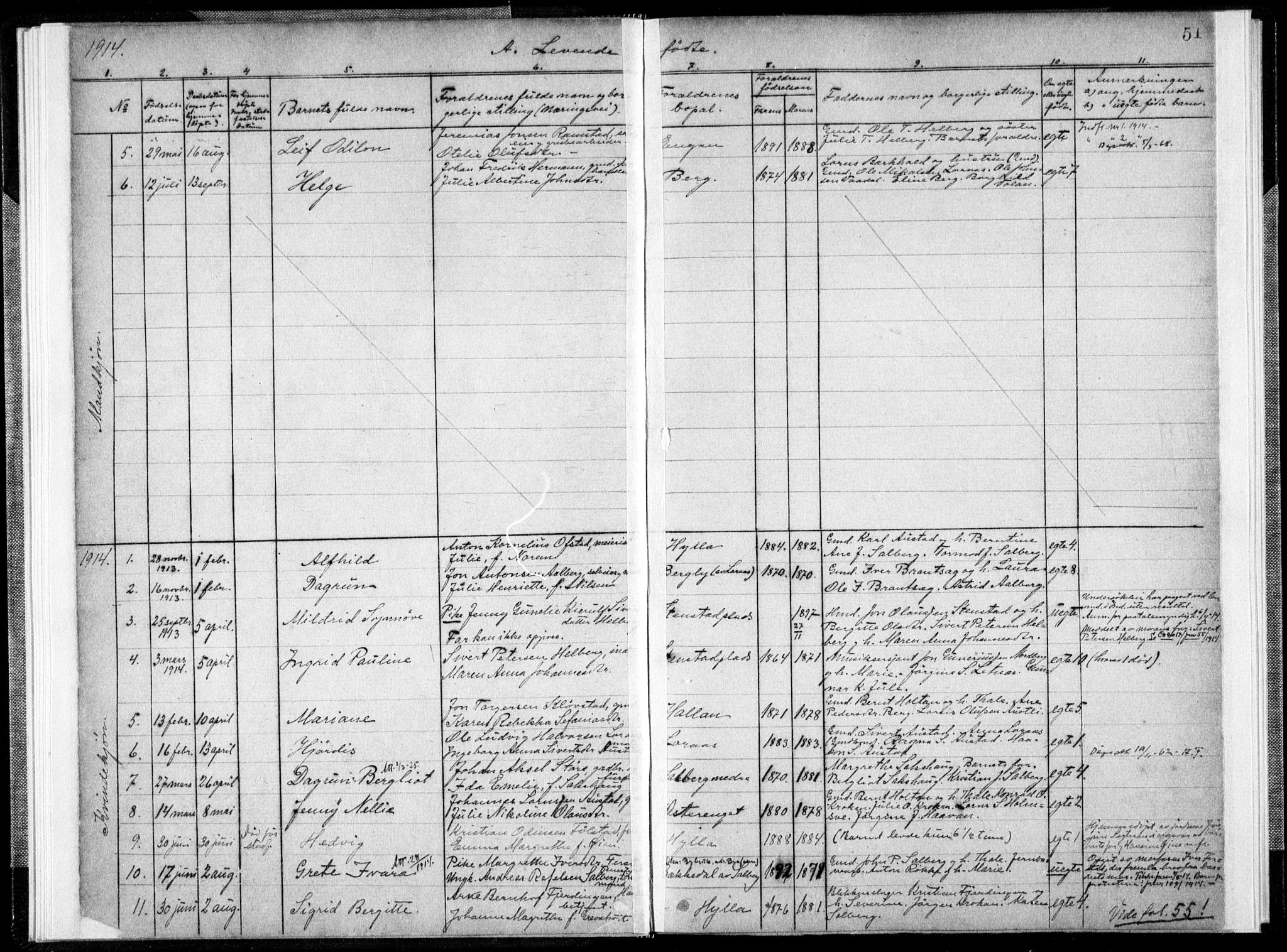 Ministerialprotokoller, klokkerbøker og fødselsregistre - Nord-Trøndelag, SAT/A-1458/731/L0309: Parish register (official) no. 731A01, 1879-1918, p. 51