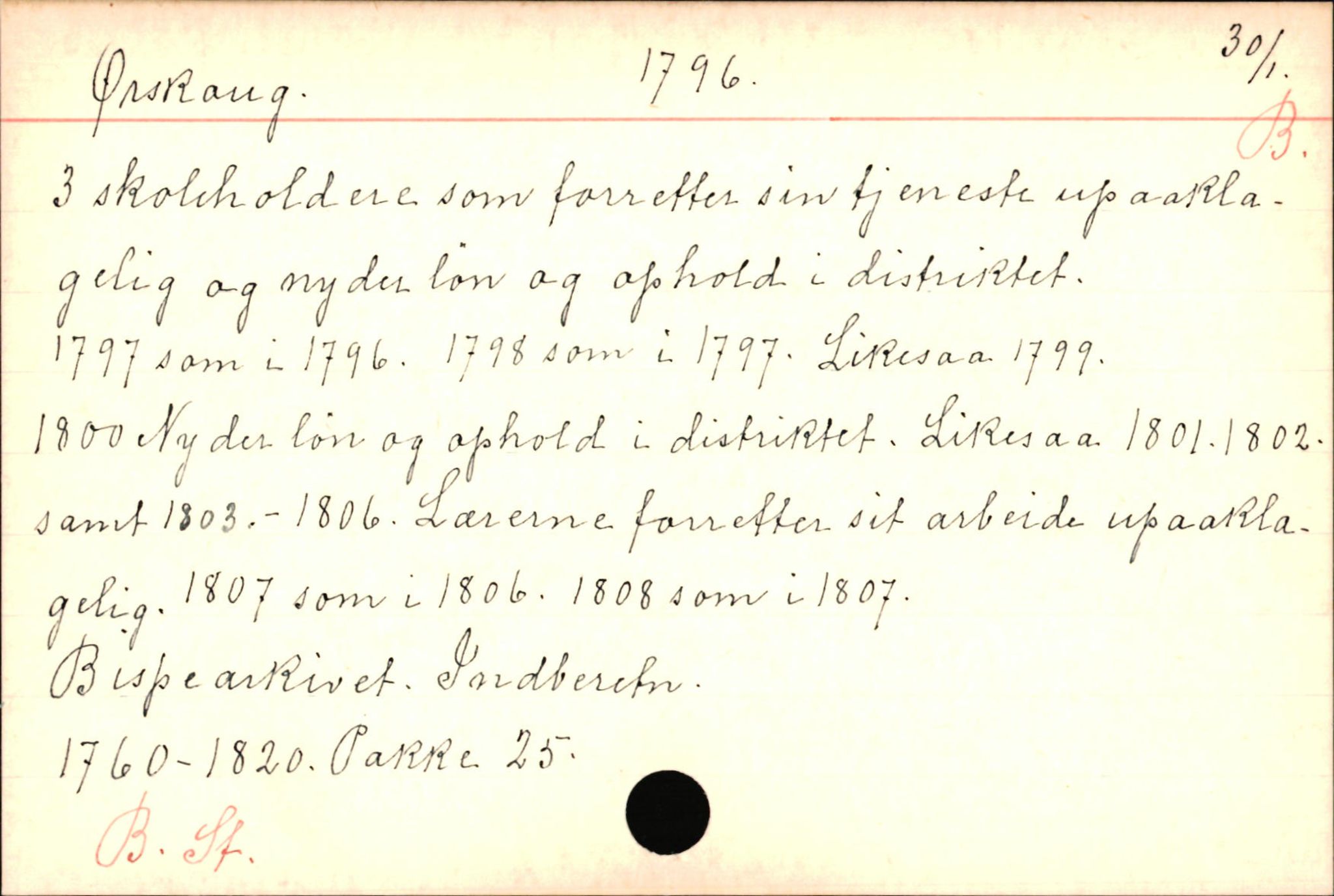 Haugen, Johannes - lærer, AV/SAB-SAB/PA-0036/01/L0001: Om klokkere og lærere, 1521-1904, p. 11103