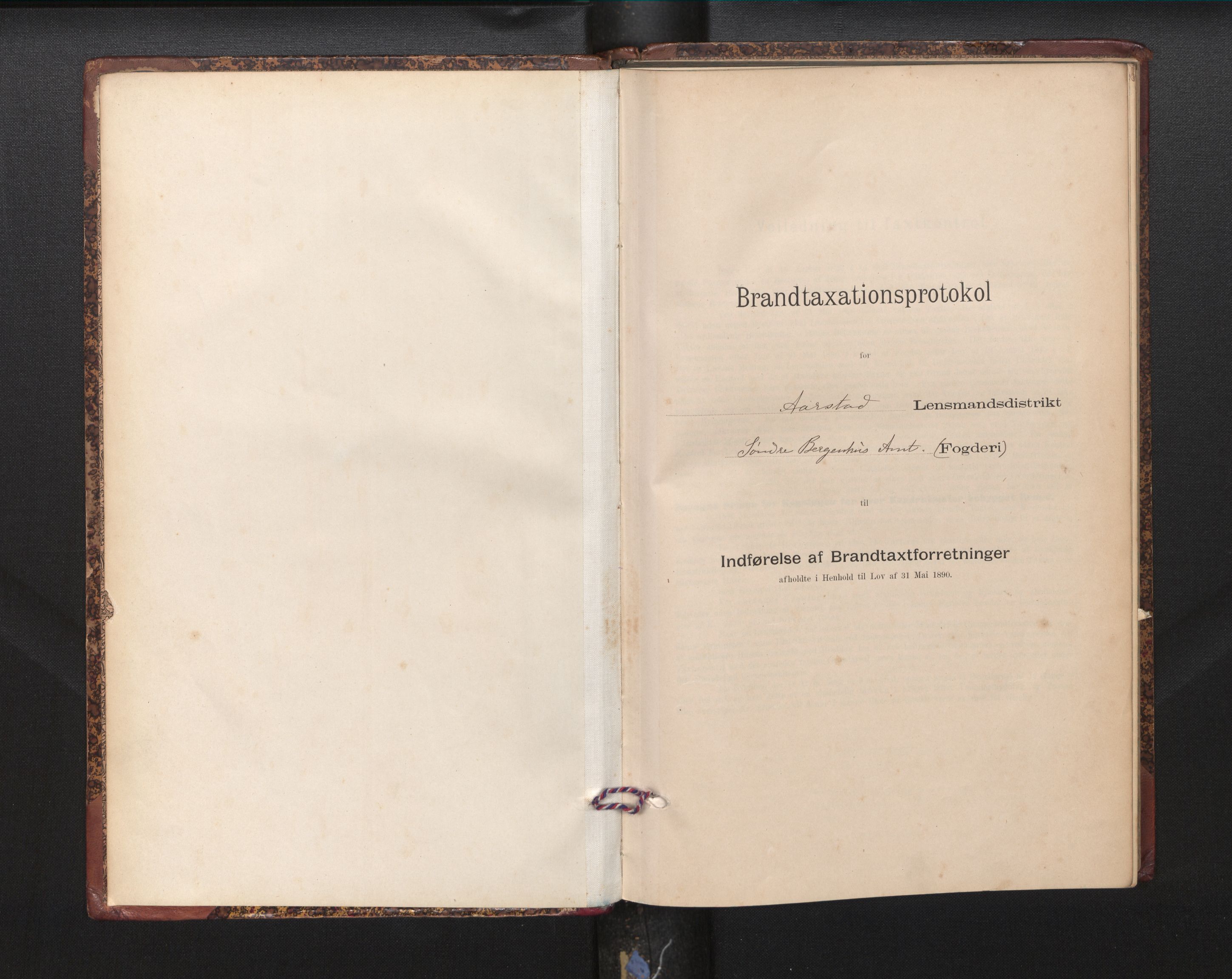 Lensmannen i Årstad, AV/SAB-A-36201/0012/L0012: Branntakstprotokoll,skjematakst, 1898-1906