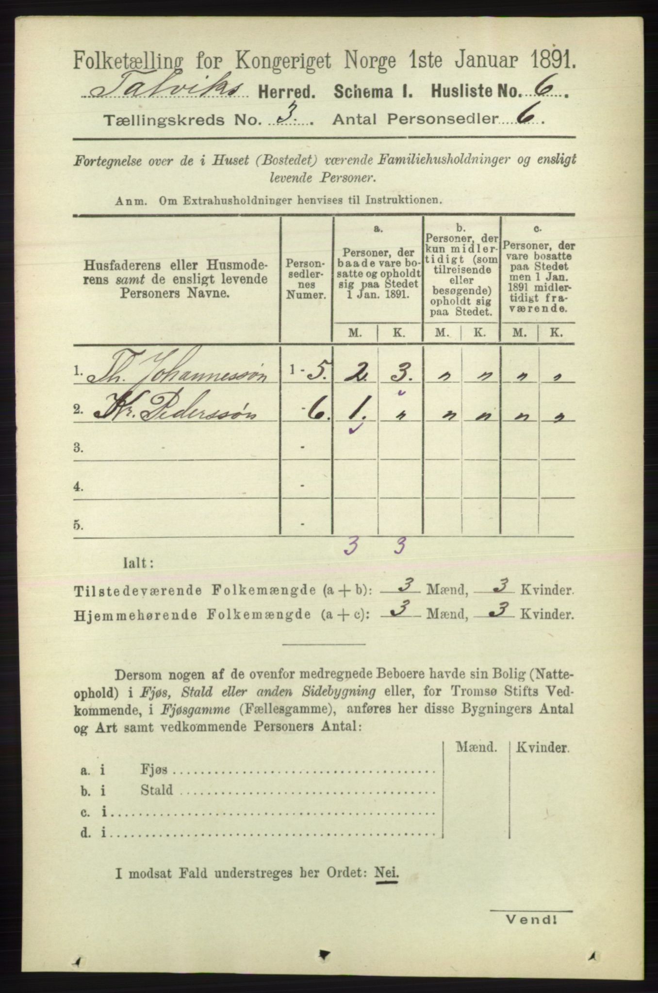 RA, 1891 census for 2013 Talvik, 1891, p. 676