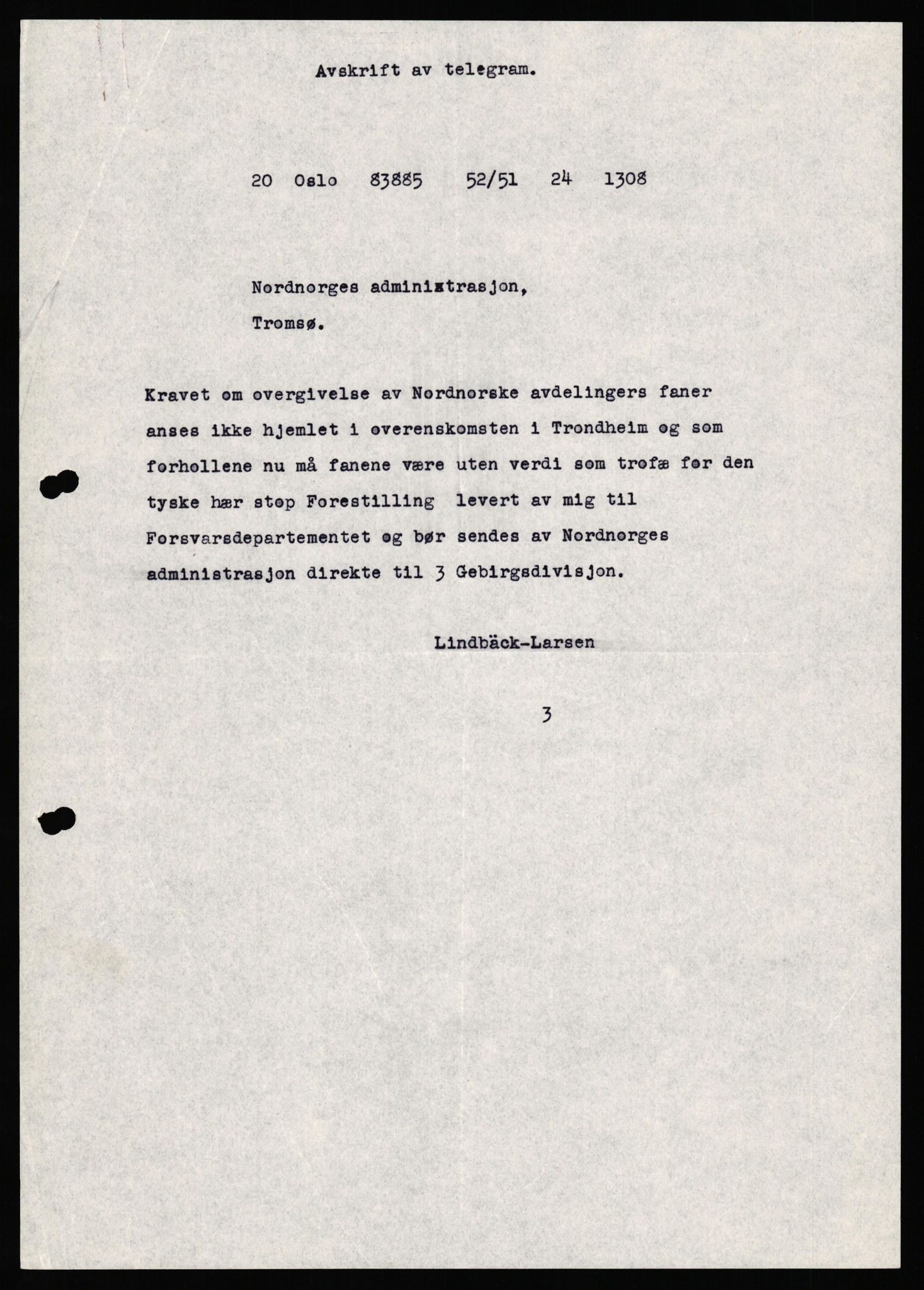 Forsvaret, Forsvarets krigshistoriske avdeling, AV/RA-RAFA-2017/Y/Yf/L0198: II-C-11-2100  -  Kapitulasjonen i 1940, 1940, p. 381