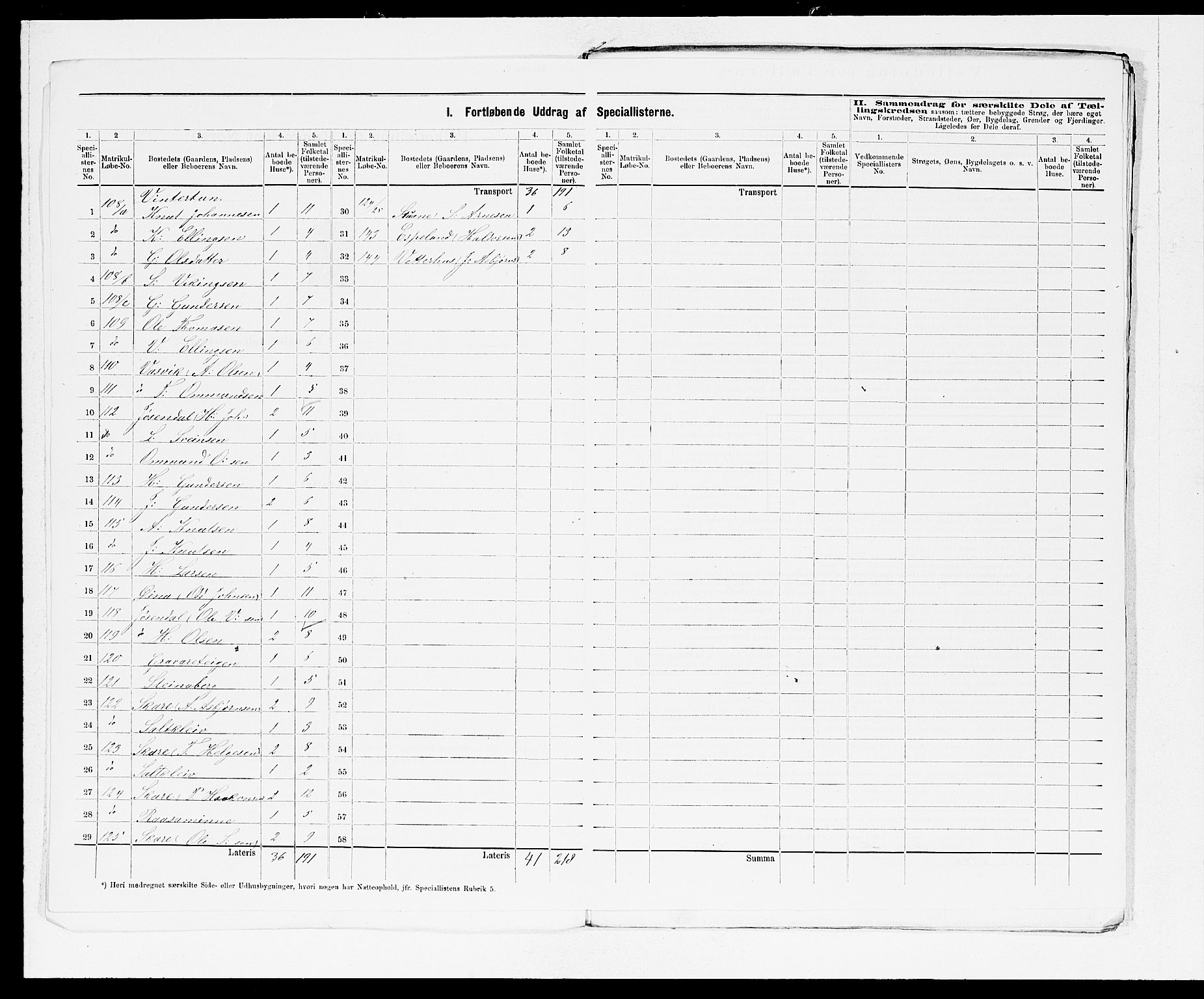 SAB, 1875 census for 1230P Ullensvang, 1875, p. 5