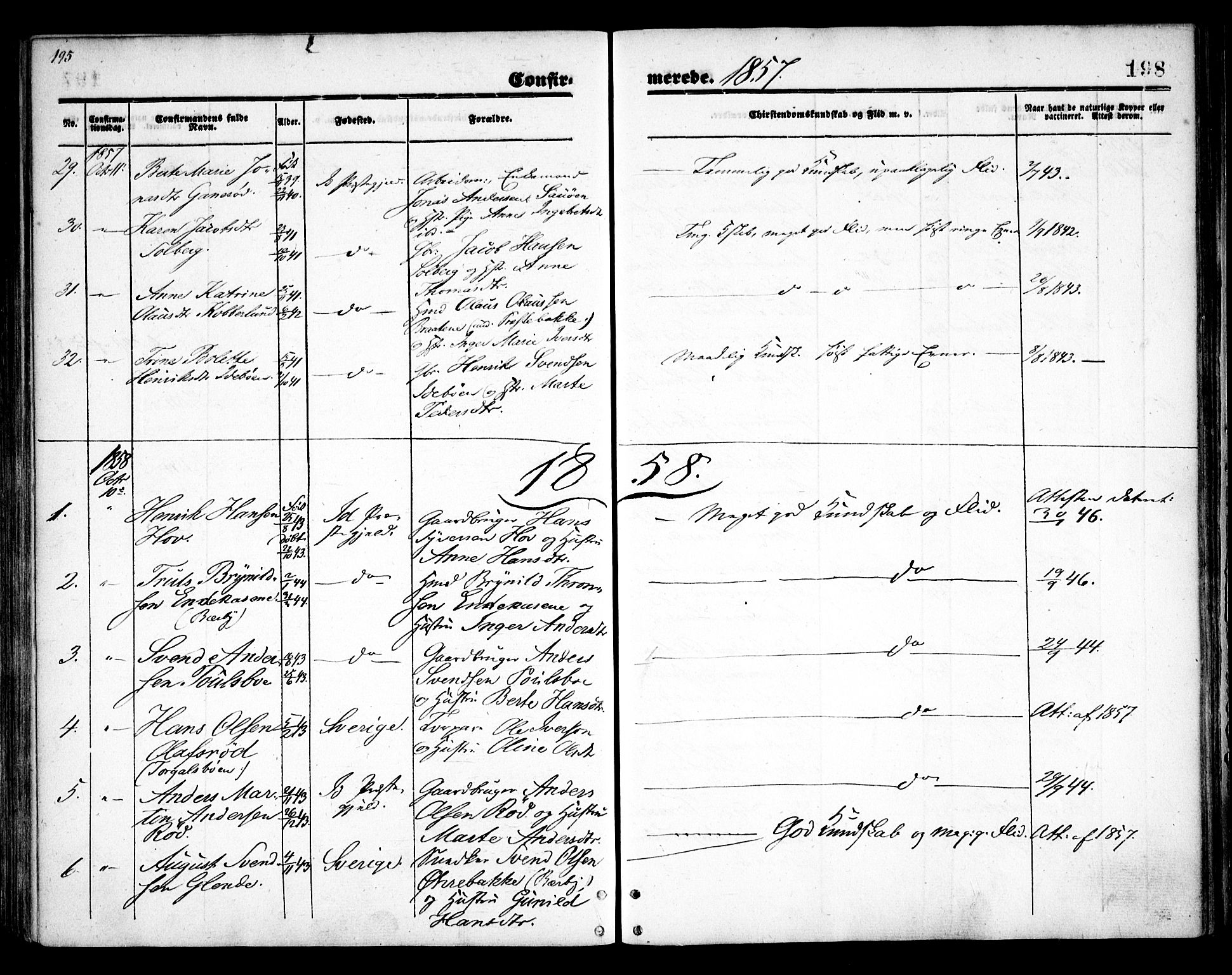 Idd prestekontor Kirkebøker, AV/SAO-A-10911/F/Fc/L0004a: Parish register (official) no. III 4A, 1848-1860, p. 198