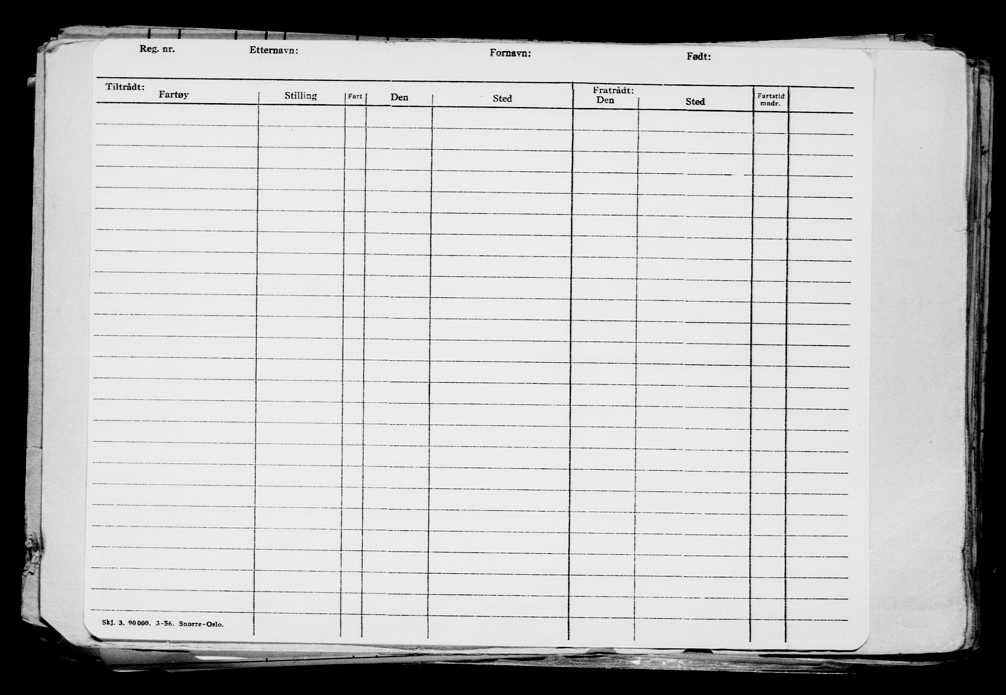 Direktoratet for sjømenn, AV/RA-S-3545/G/Gb/L0099: Hovedkort, 1911, p. 964