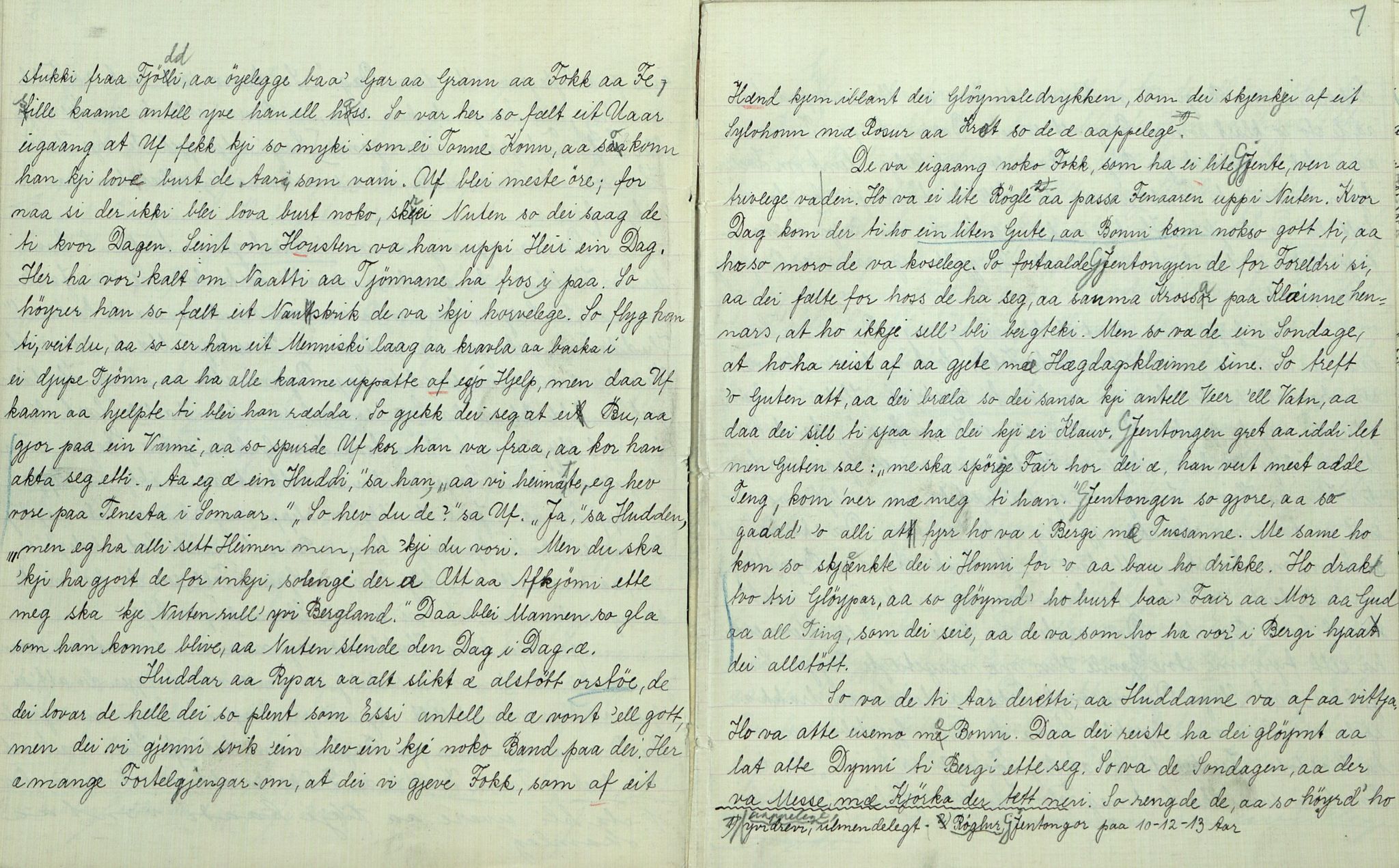 Rikard Berge, TEMU/TGM-A-1003/F/L0007/0040: 251-299 / 290 Avskrift av oppskrifter etter John og Haavor Lie. 1874. Etter bestemor. R. Berge, 1921, p. 6-7