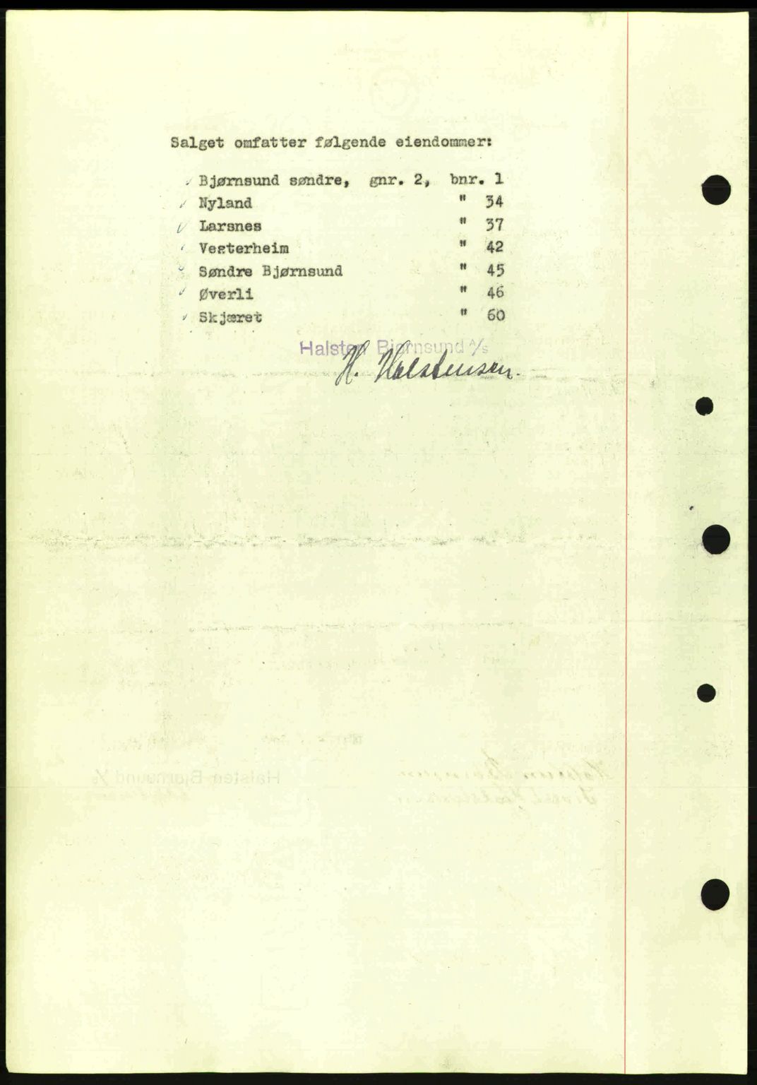 Romsdal sorenskriveri, AV/SAT-A-4149/1/2/2C: Mortgage book no. A15, 1943-1944, Diary no: : 320/1944