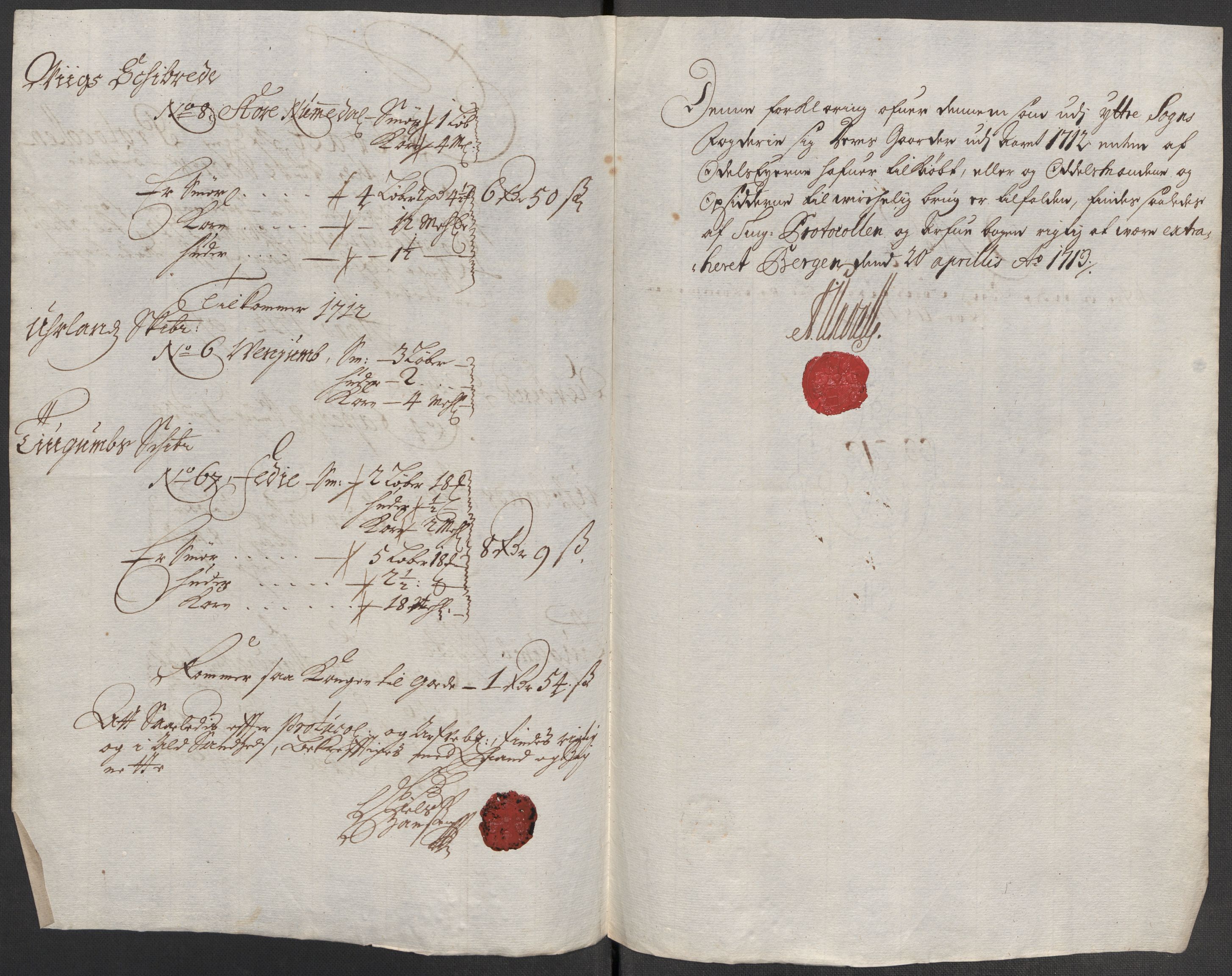 Rentekammeret inntil 1814, Reviderte regnskaper, Fogderegnskap, AV/RA-EA-4092/R52/L3318: Fogderegnskap Sogn, 1712, p. 300