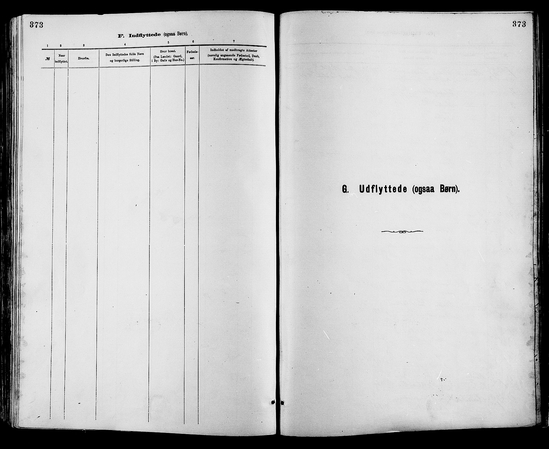 Sør-Fron prestekontor, SAH/PREST-010/H/Ha/Haa/L0003: Parish register (official) no. 3, 1881-1897, p. 373