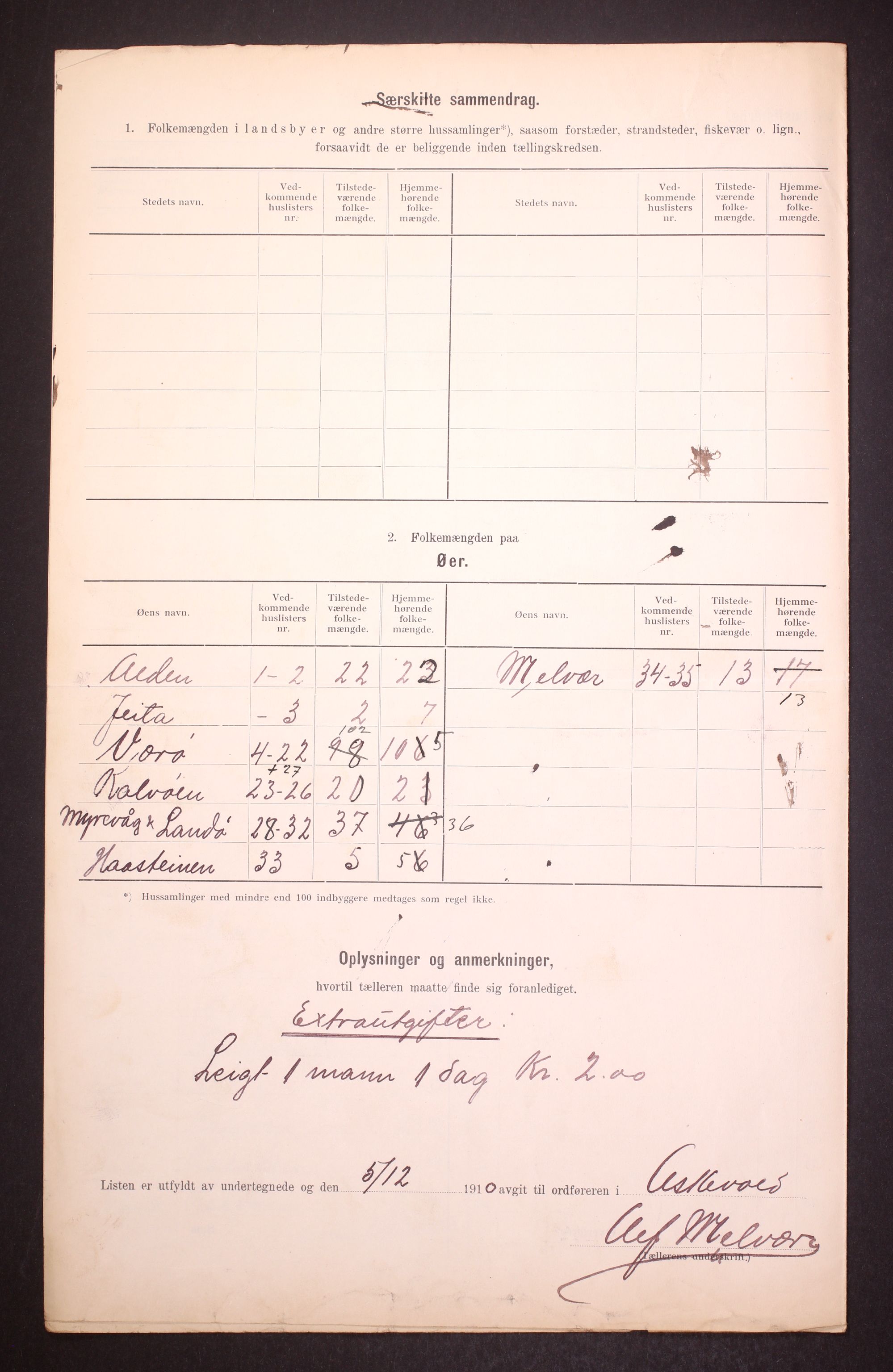 RA, 1910 census for Askvoll, 1910, p. 46