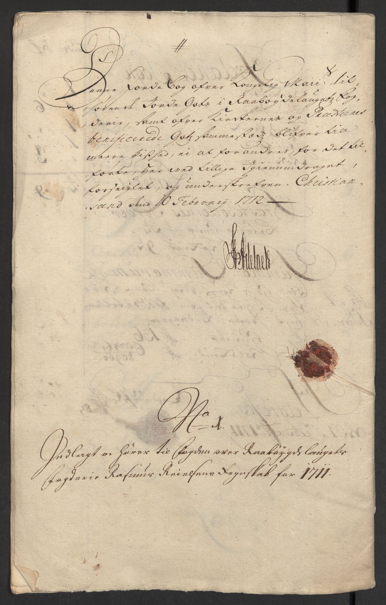 Rentekammeret inntil 1814, Reviderte regnskaper, Fogderegnskap, RA/EA-4092/R40/L2449: Fogderegnskap Råbyggelag, 1709-1711, p. 269